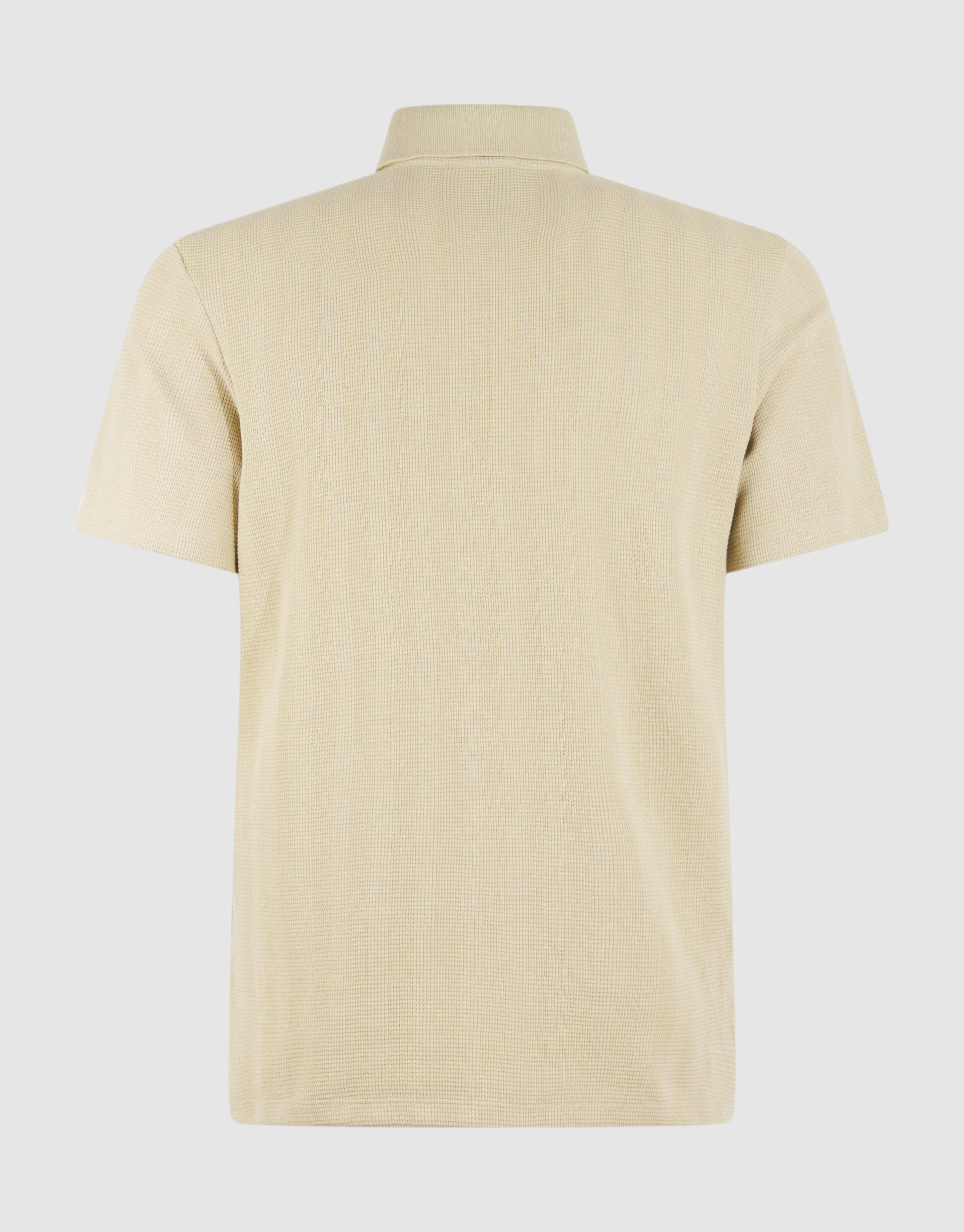 Waffle Stripe Polo Lichtgroen SHOEBY MEN