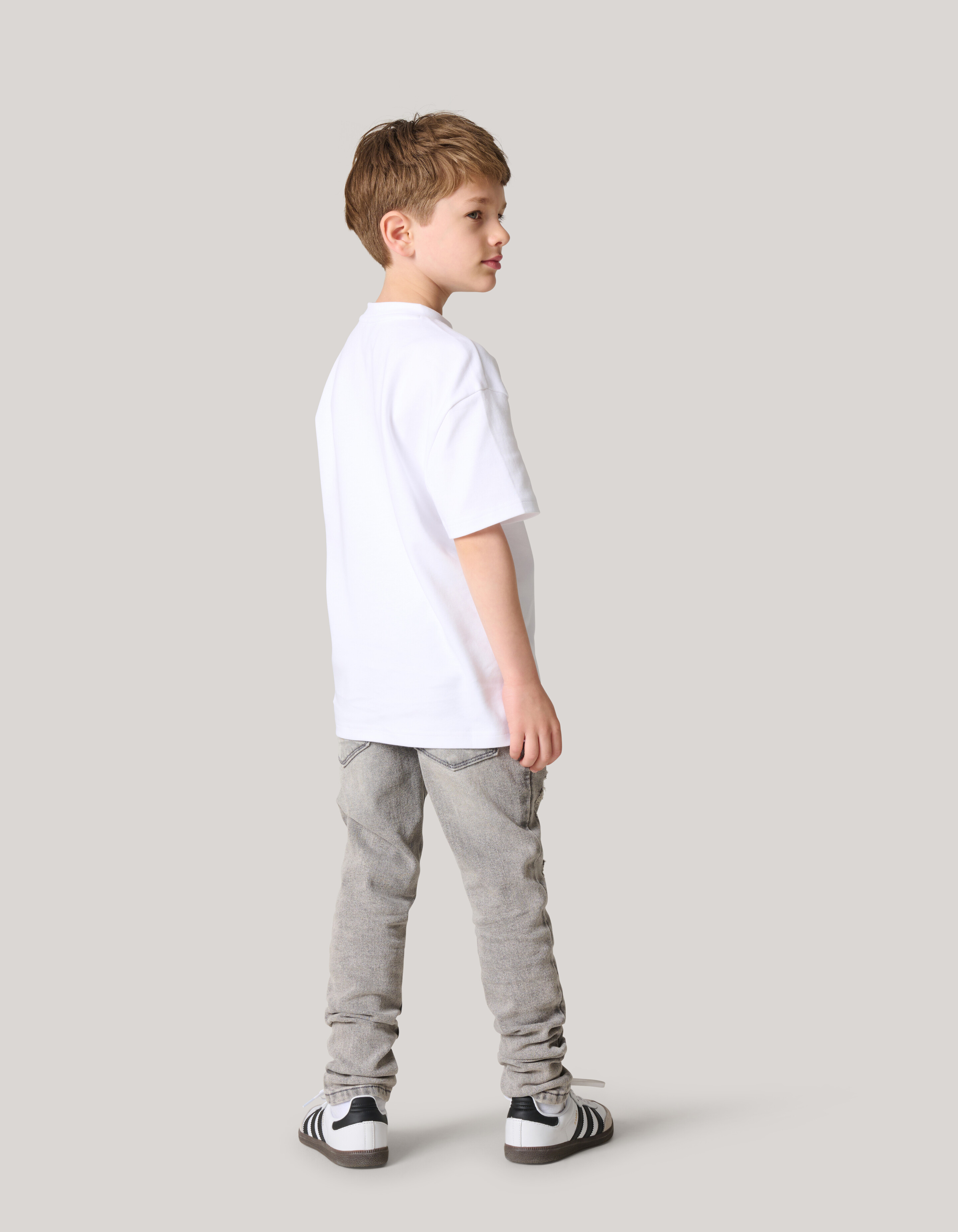 Heavy Basis T-shirt Wit SHOEBY BOYS