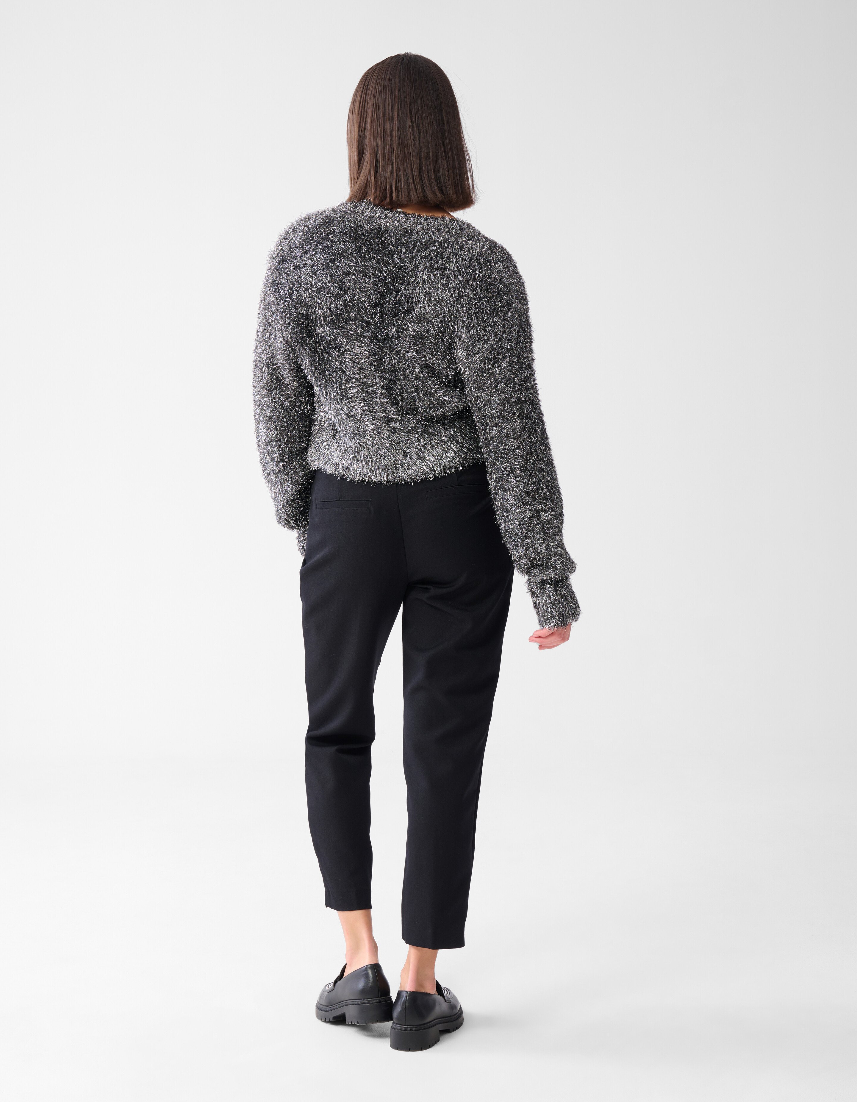 Fluffy Vest Zilver SHOEBY WOMEN