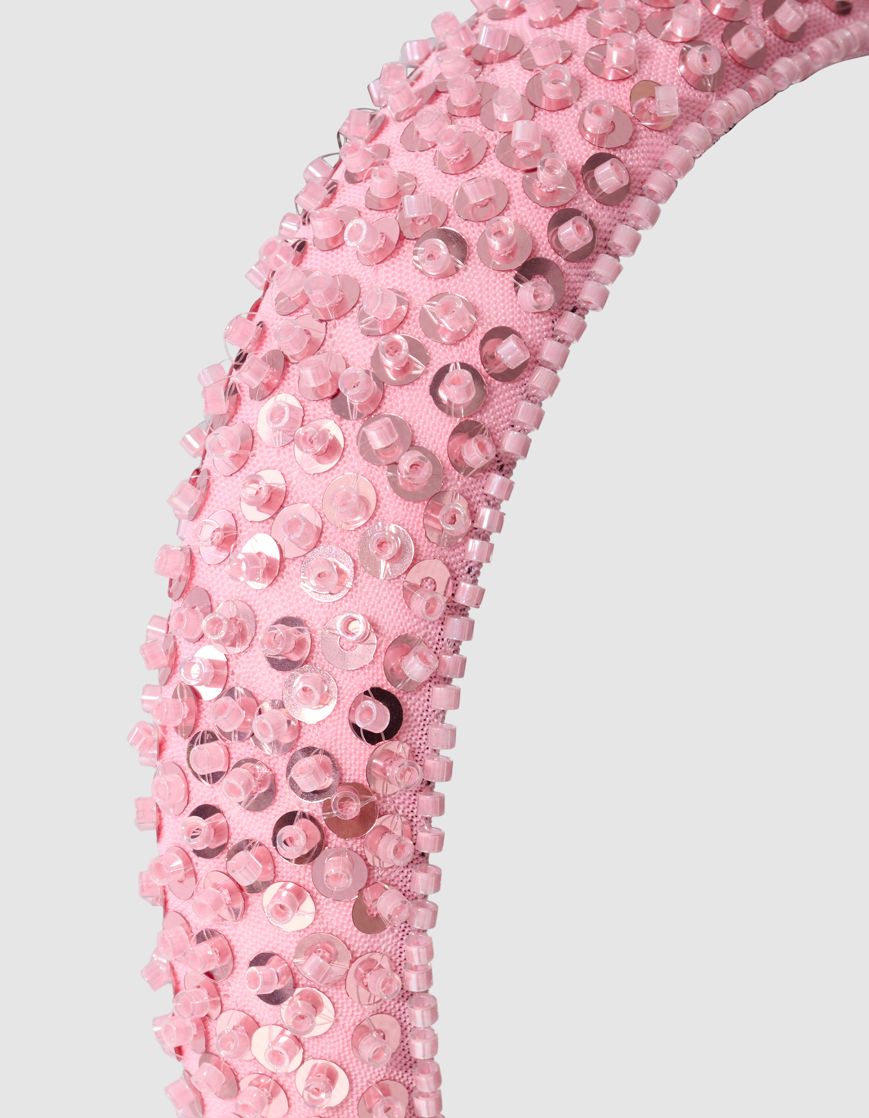 Sequin Haarband Roze SHOEBY ACCESSOIRES