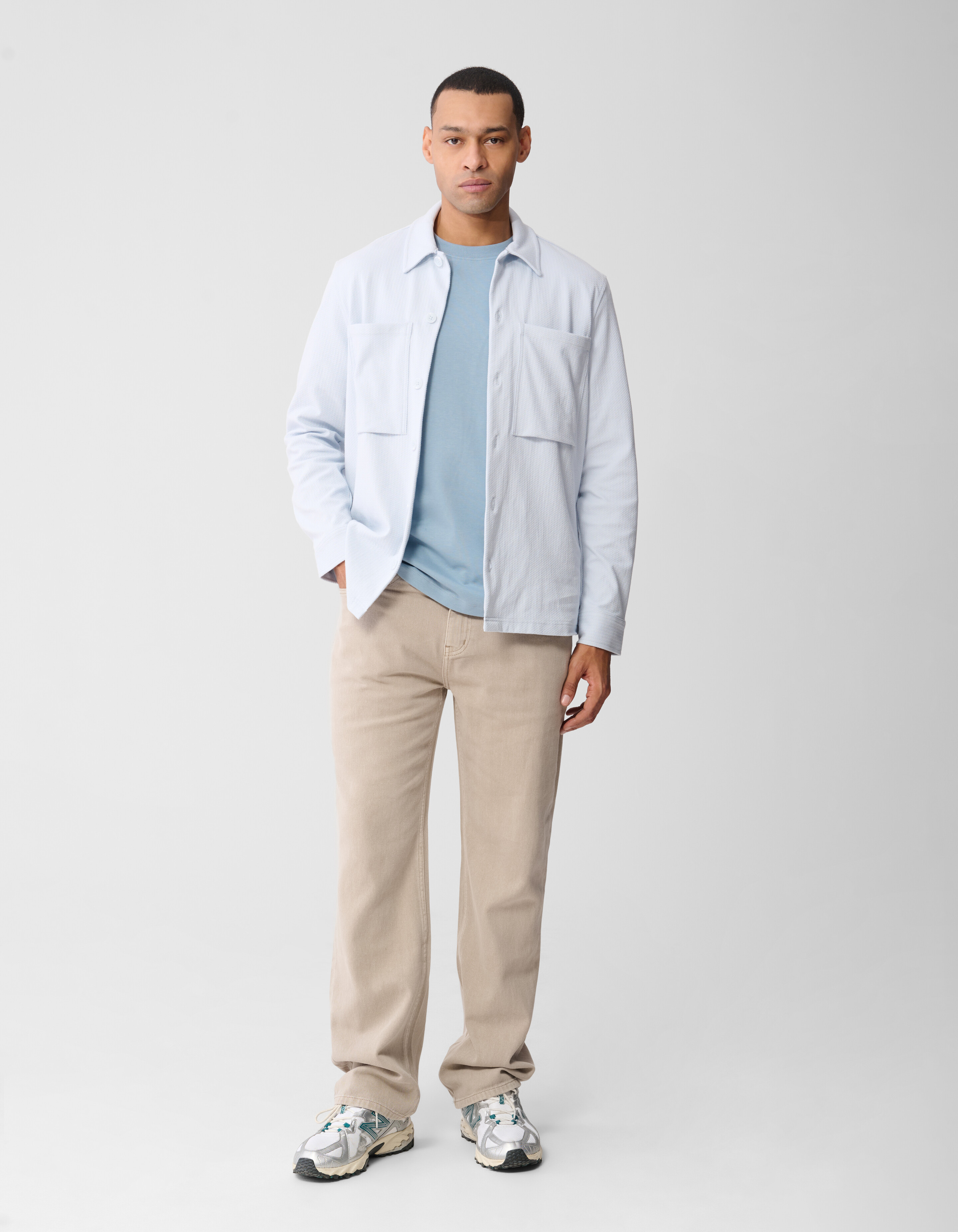 Relaxed Fit Jeans Lichtbruin SHOEBY MEN