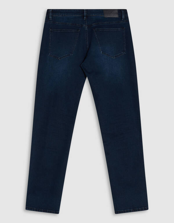 Slim Fit Jeans Blauw/Zwart L32 SHOEBY MEN
