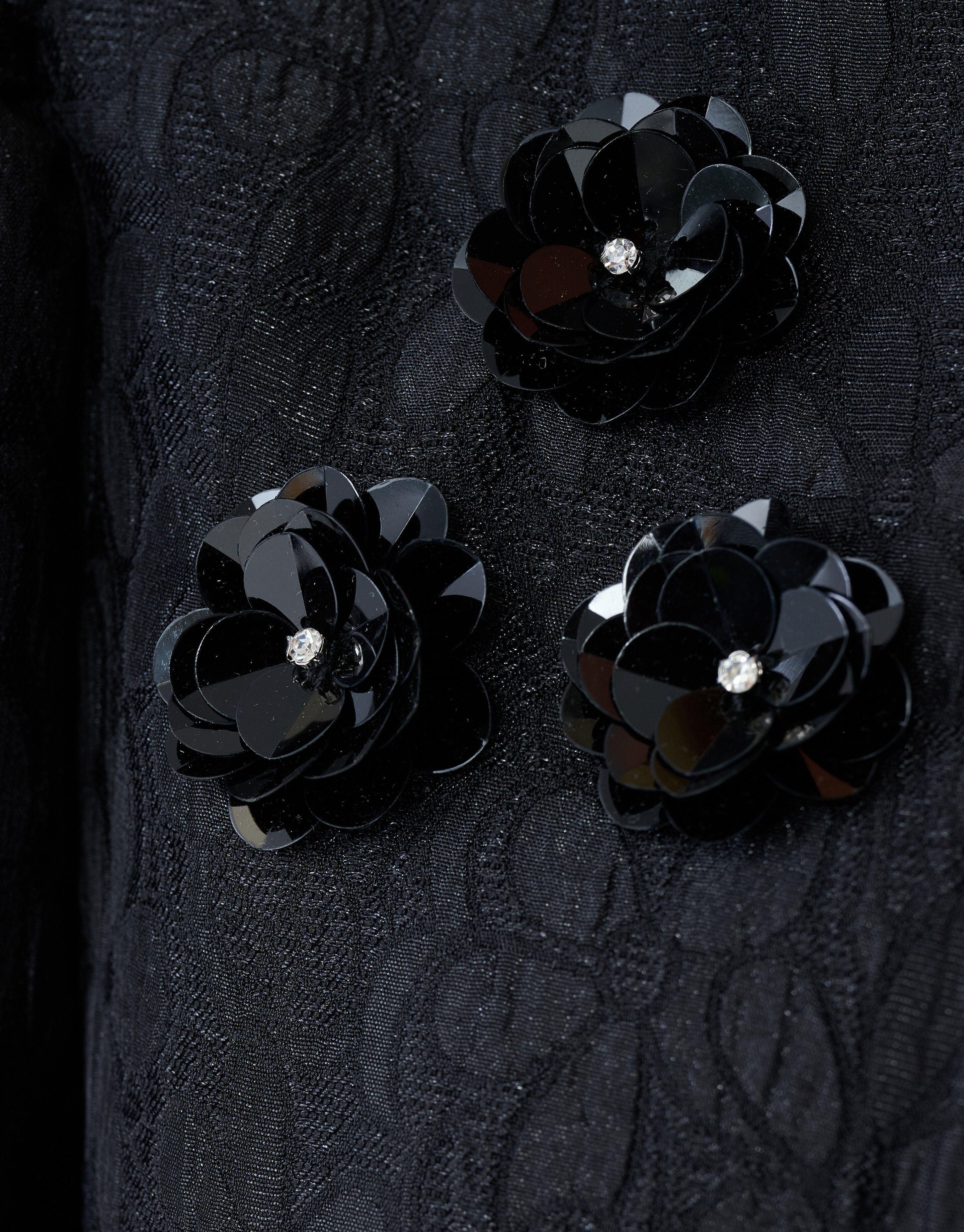 Flower Puff Blazer Zwart SHOEBY GIRLS