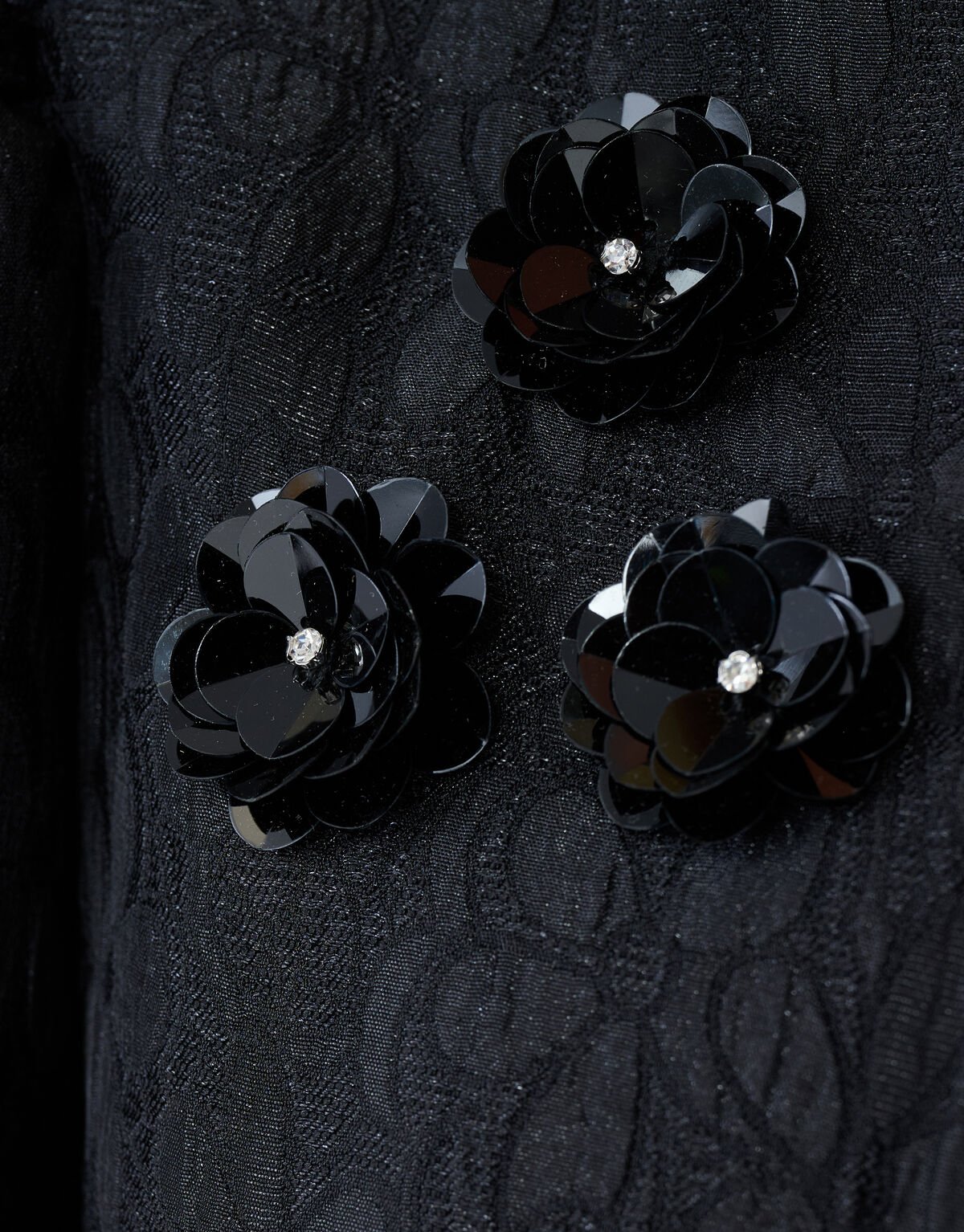 Flower Puff Blazer Zwart SHOEBY GIRLS