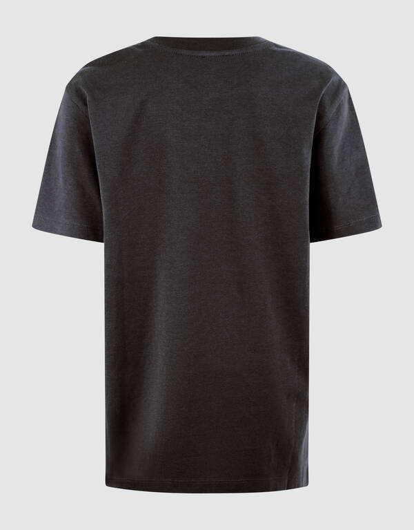 Holiday Artwork T-shirt Donkergrijs SHOEBY BOYS