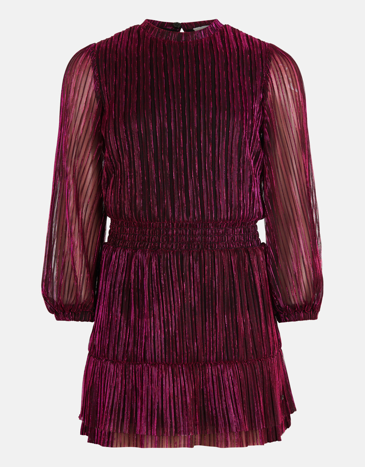 Crinkle Jurk Roze By Nicolette SHOEBY GIRLS