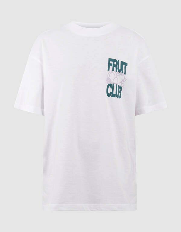 Fruit Club T-shirt Wit SHOEBY BOYS