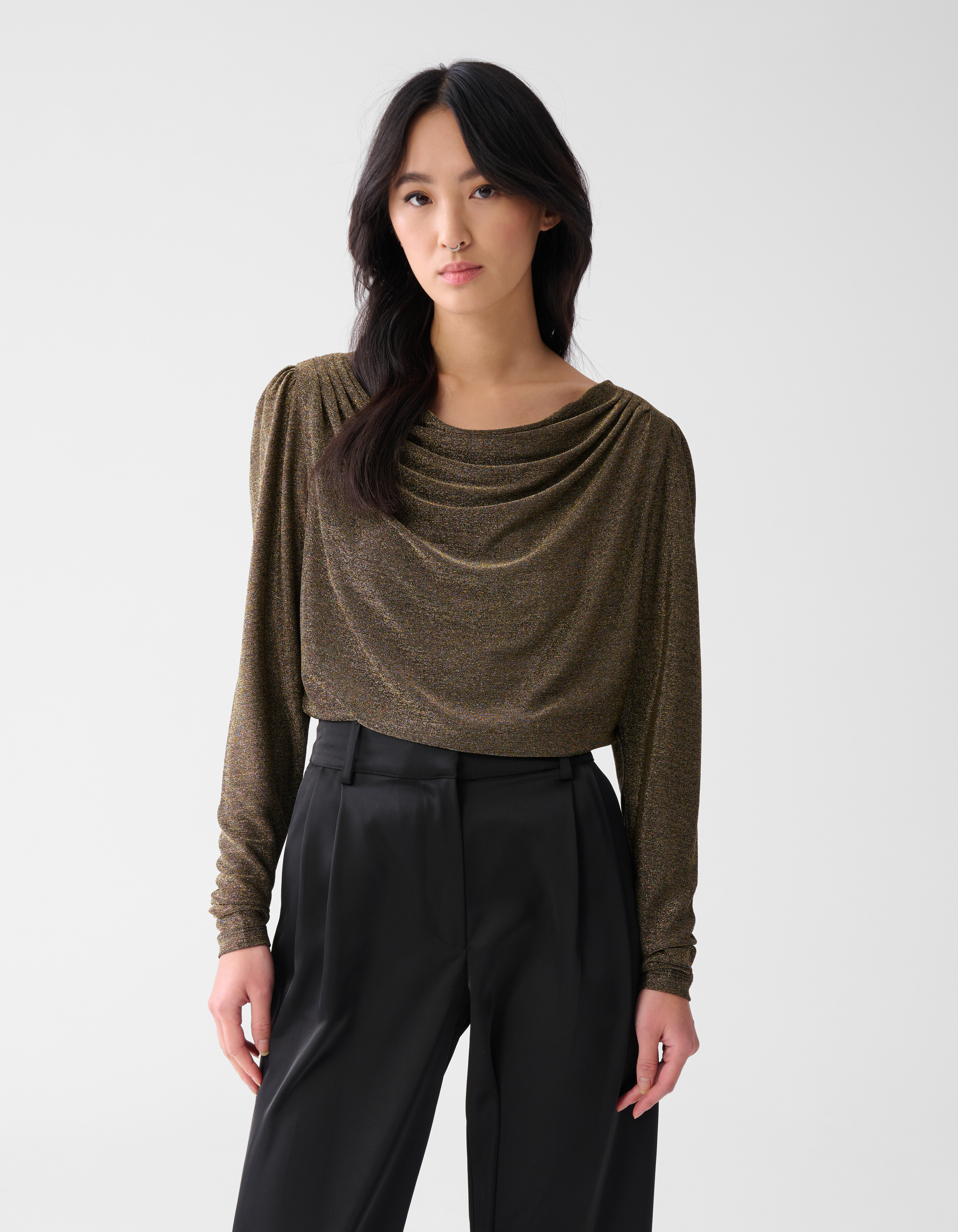 Glitter Waterval Top Goud SHOEBY WOMEN