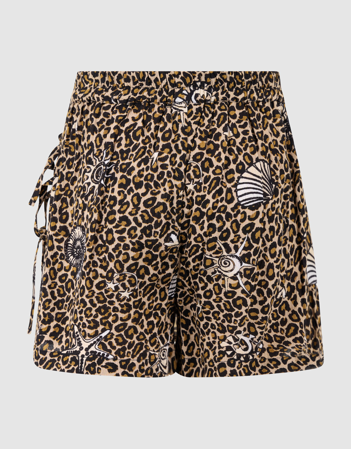 Printed Leopard Skort Bruin SHOEBY GIRLS