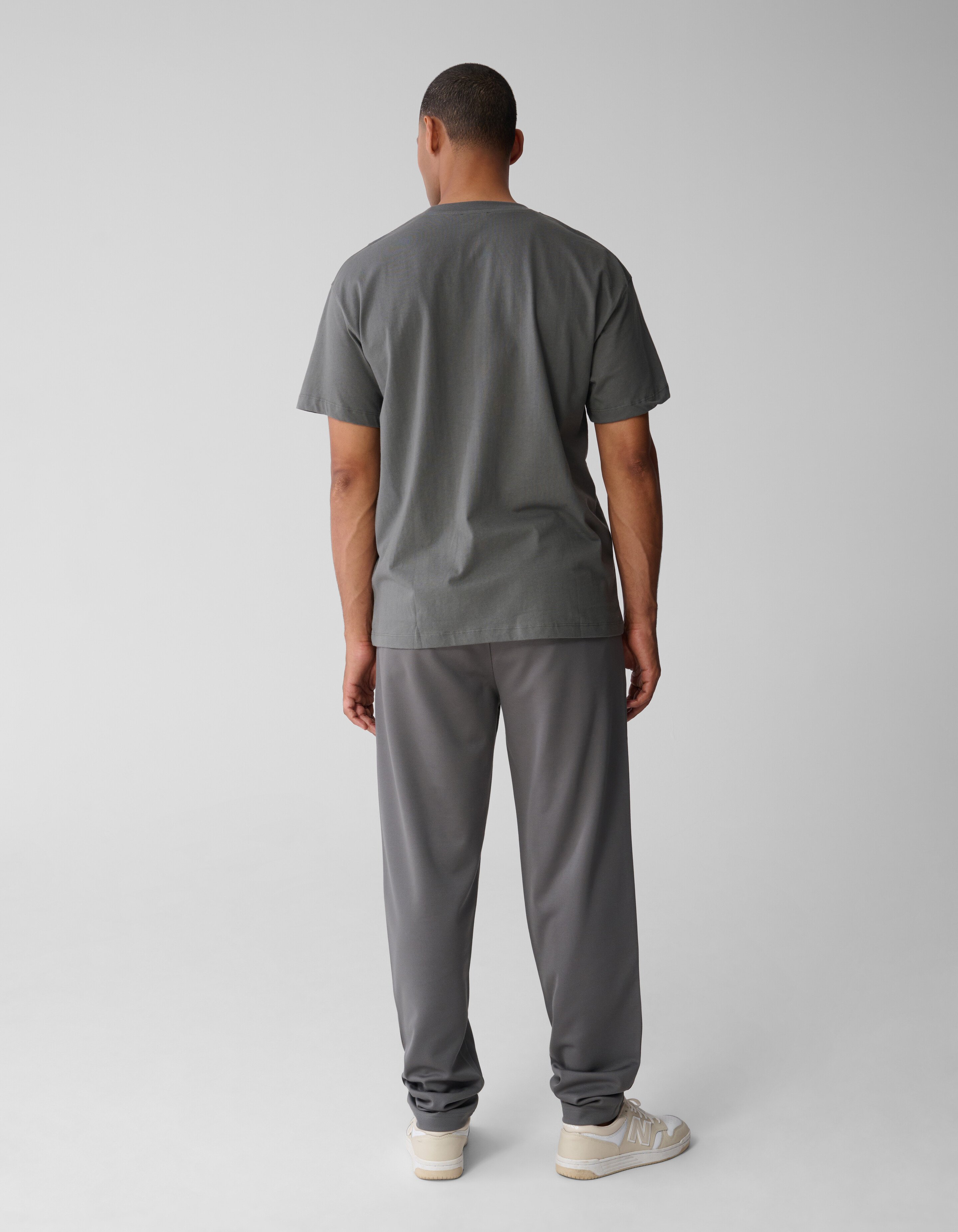 Flock Line Artwork T-shirt Donkergroen SHOEBY MEN