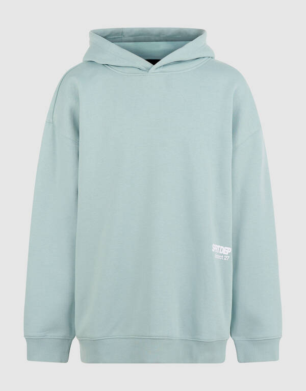Minimal Hoodie Lichtblauw SHOEBY BOYS