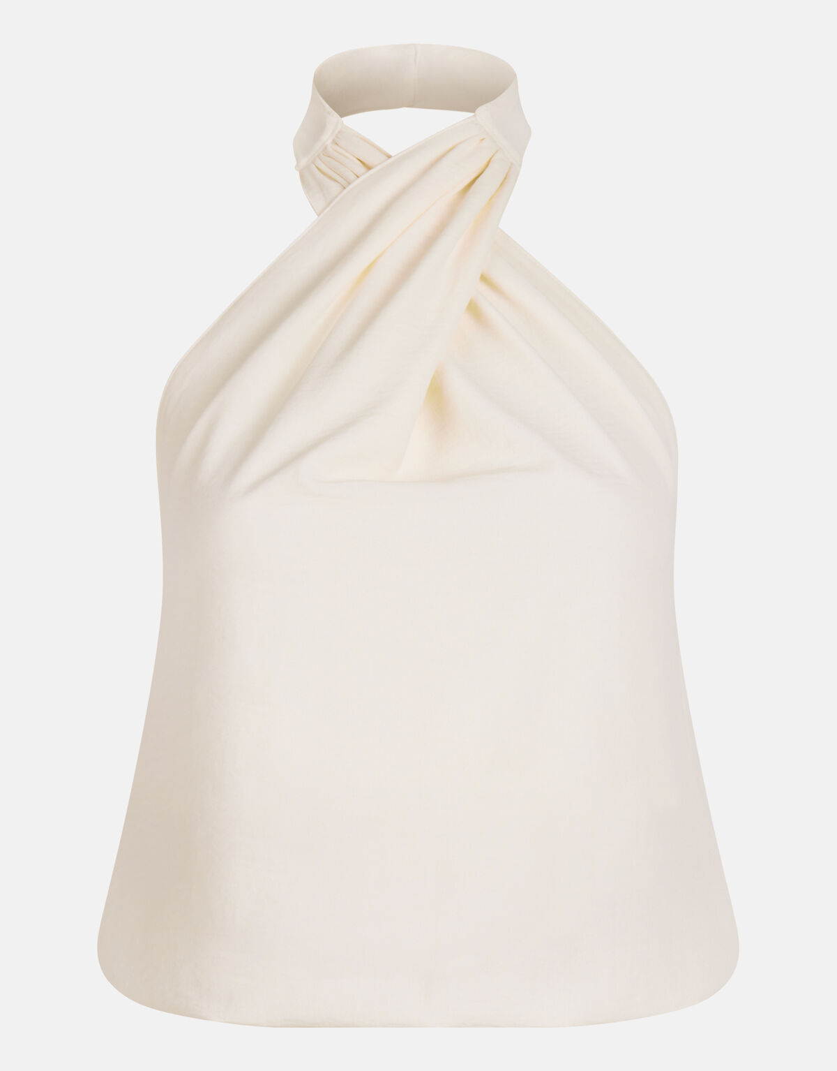 Halter Top Gebroken Wit SHOEBY WOMEN