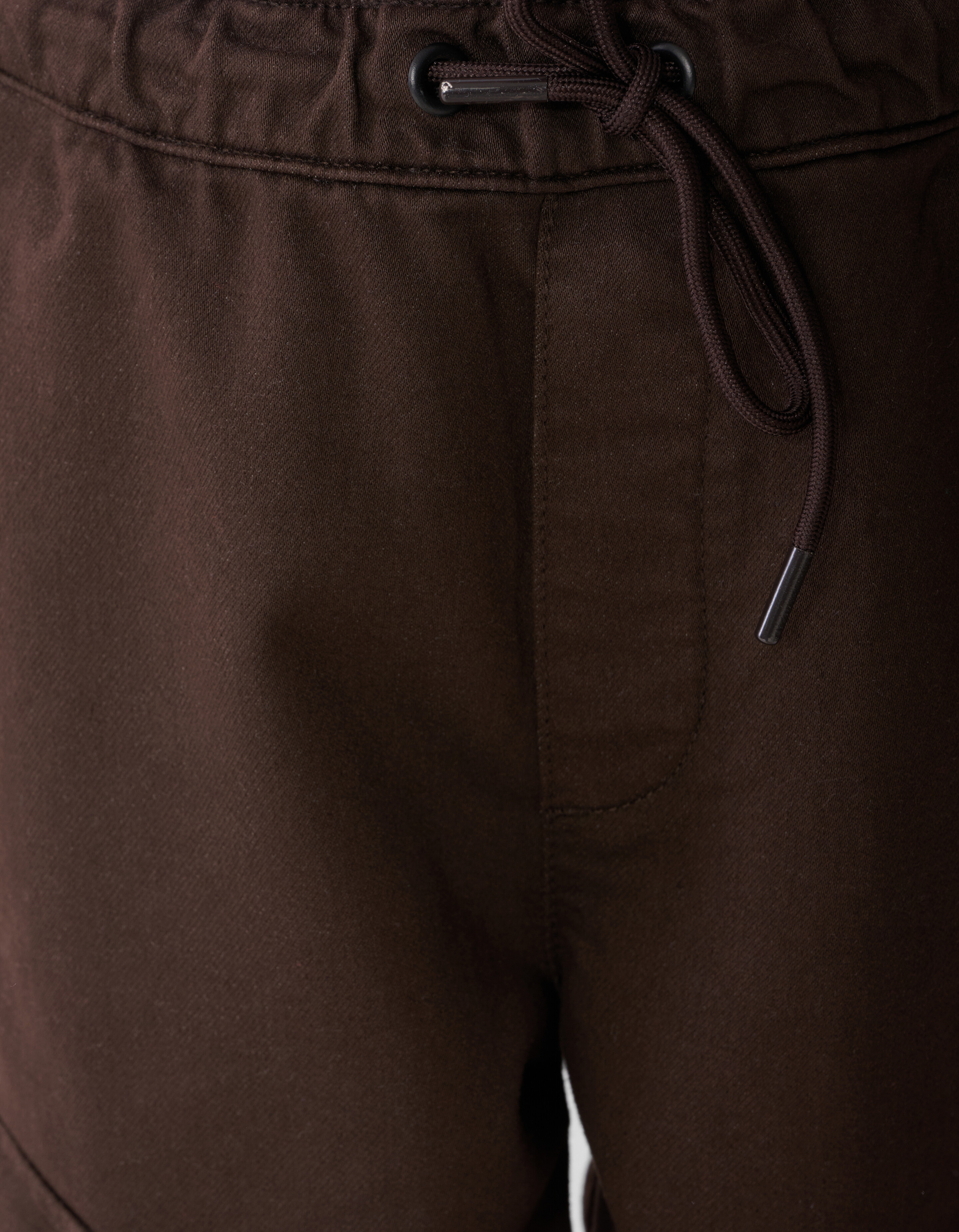 Loose Fit Cargobroek Donkerbruin SHOEBY BOYS