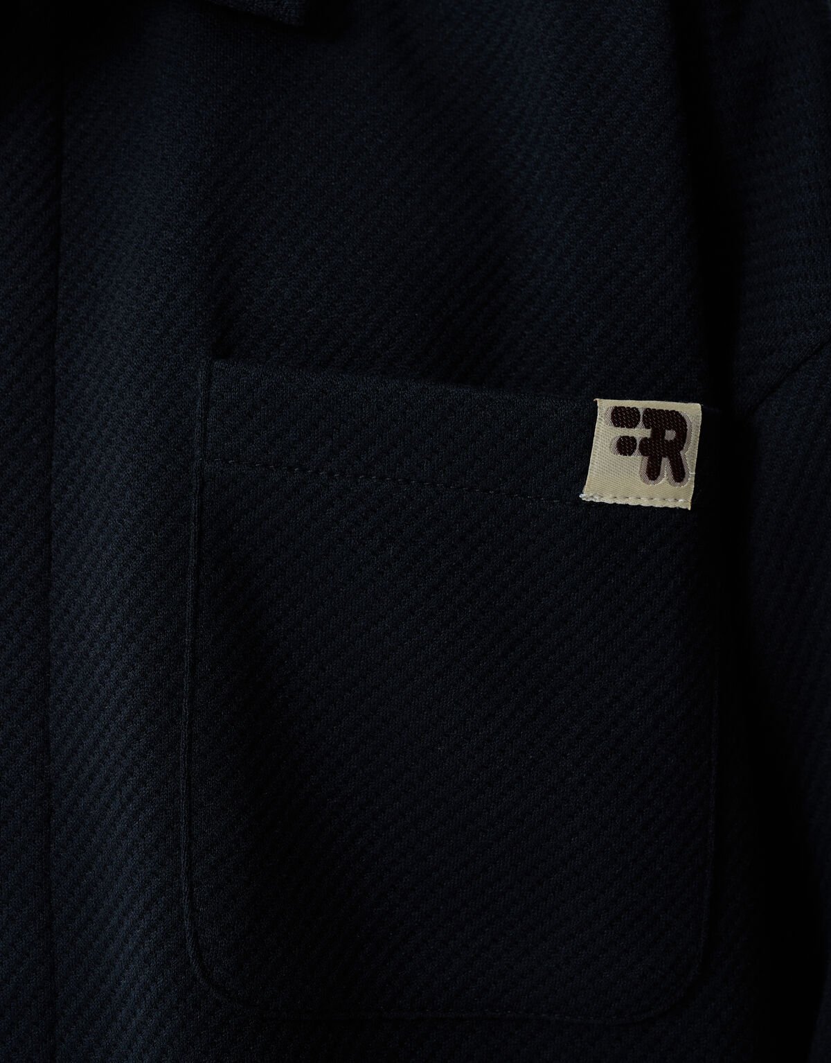 Structuur Overshirt Donkergrijs SHOEBY BOYS