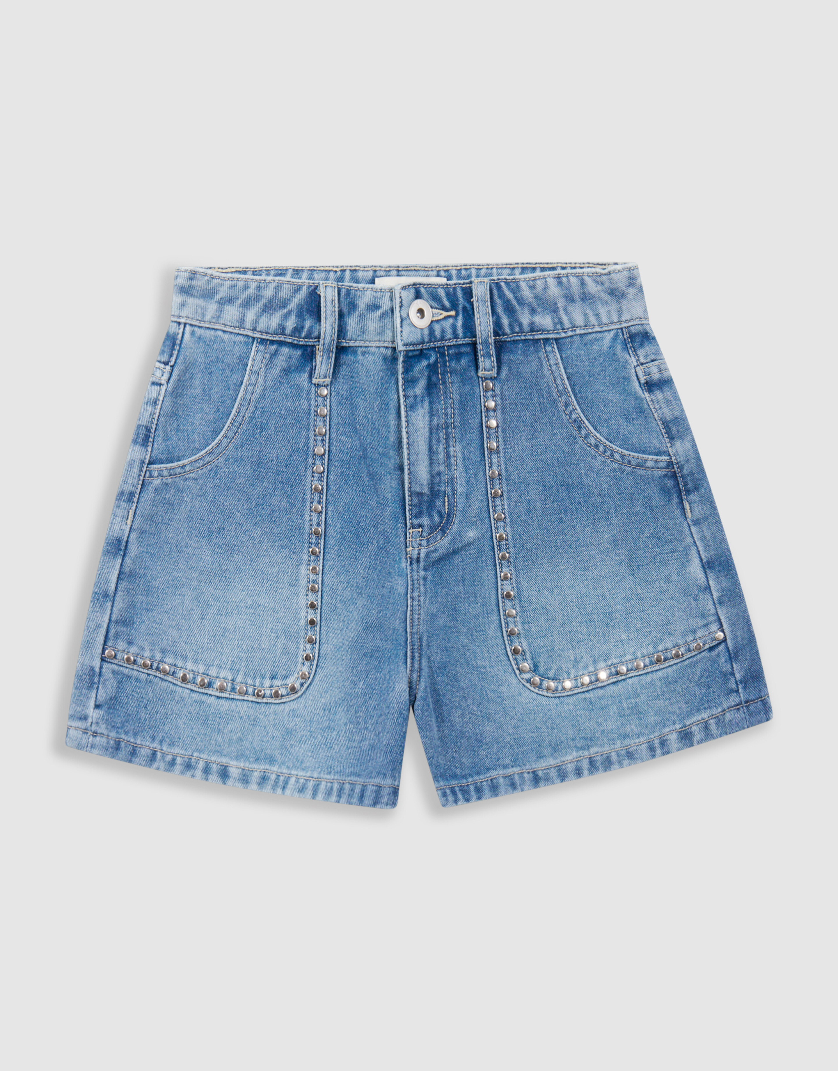 Denim Studs Short Blauw SHOEBY GIRLS