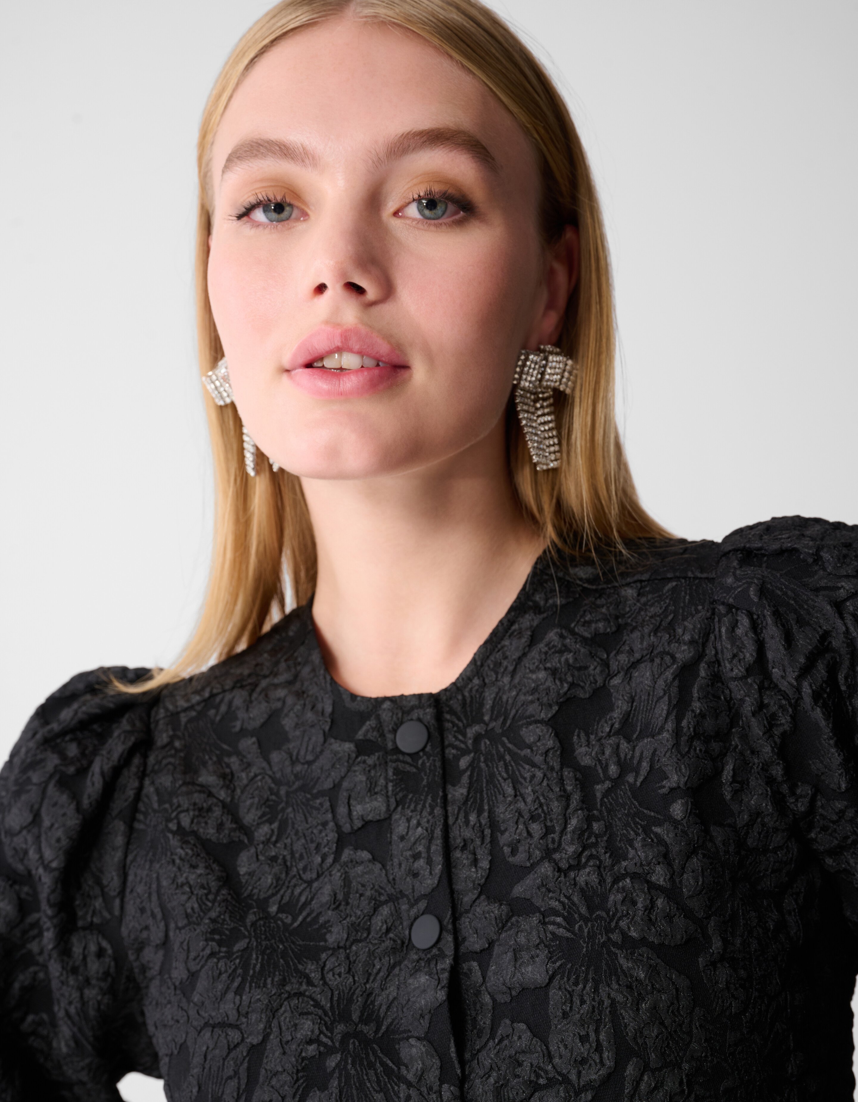 Puff Jacquard Jack Zwart SHOEBY WOMEN