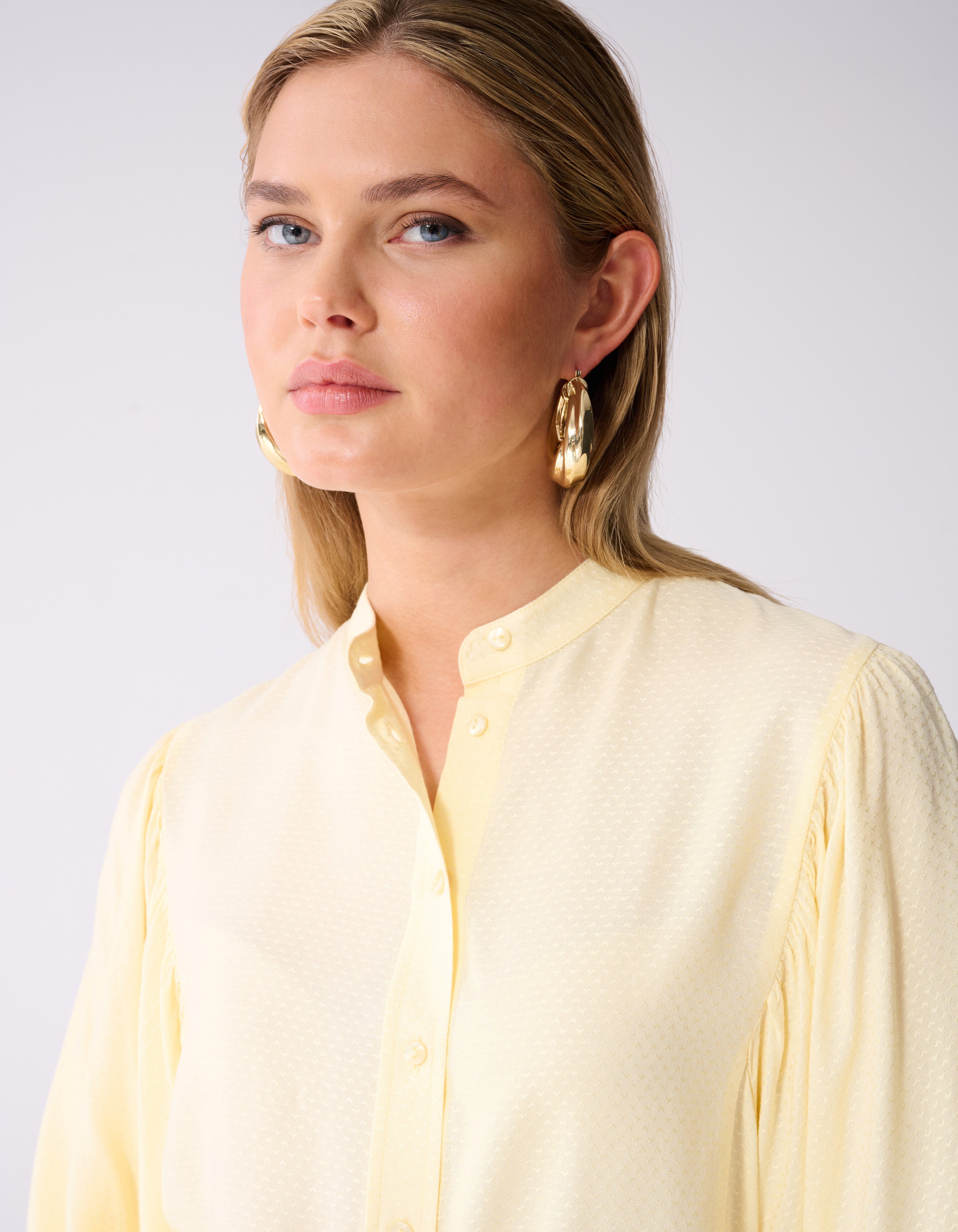 Flowy Top Lichtgeel SHOEBY WOMEN