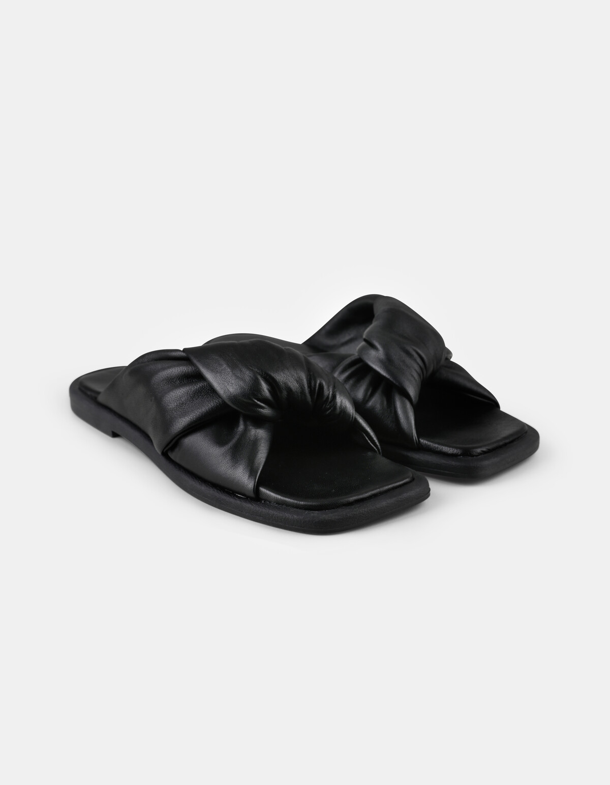 Leather Knot Slipper SCHOENEN SHOEBY