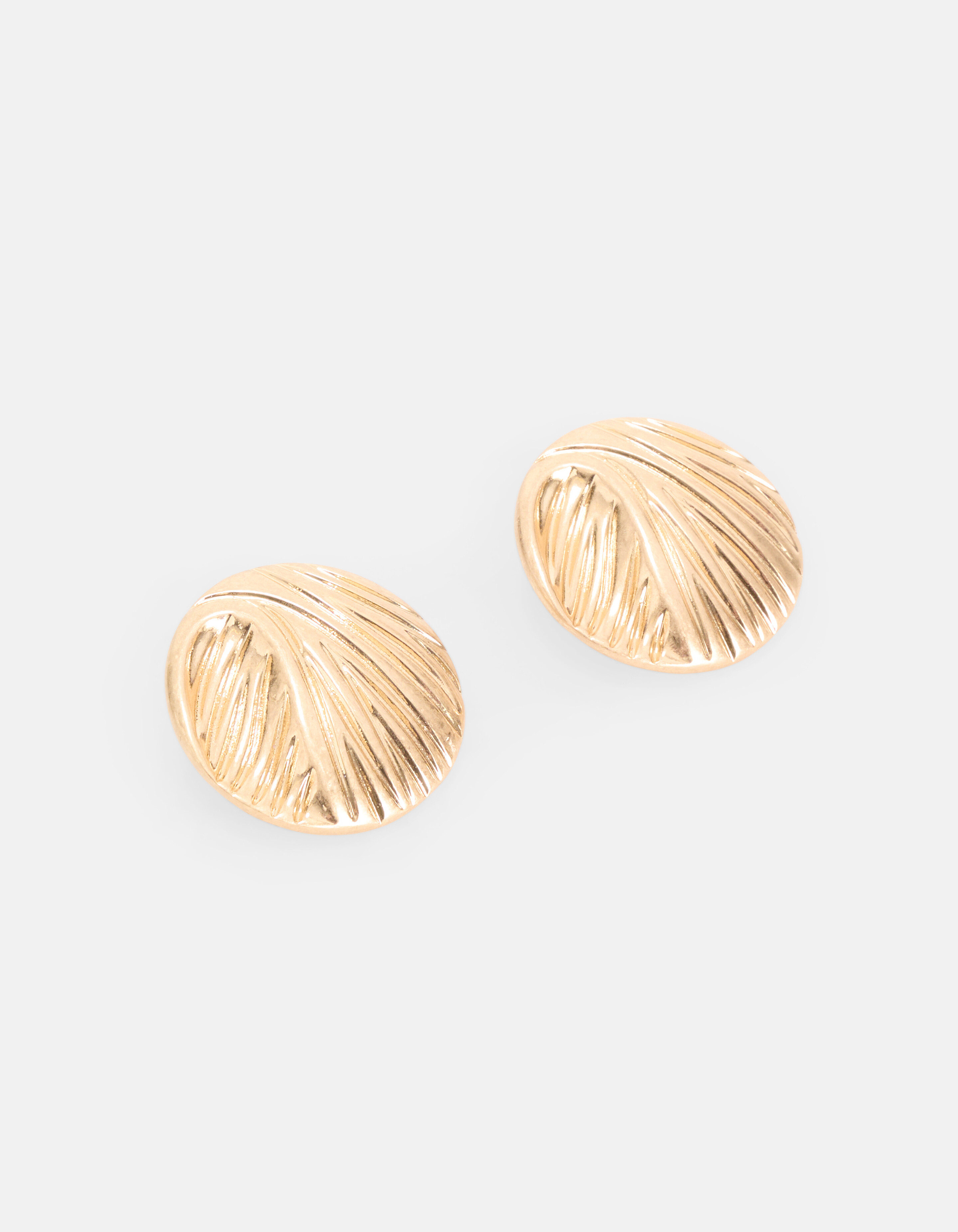 Ronde Oorbellen Goud SHOEBY ACCESSOIRES