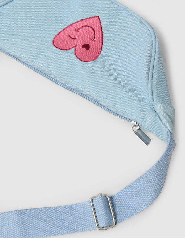 Heart Wink Tas Lichtblauw SHOEBY ACCESSOIRES