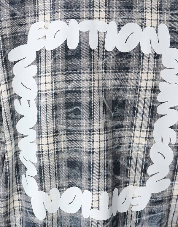 Destroyed Ruiten Overshirt Grijs SHOEBY BOYS