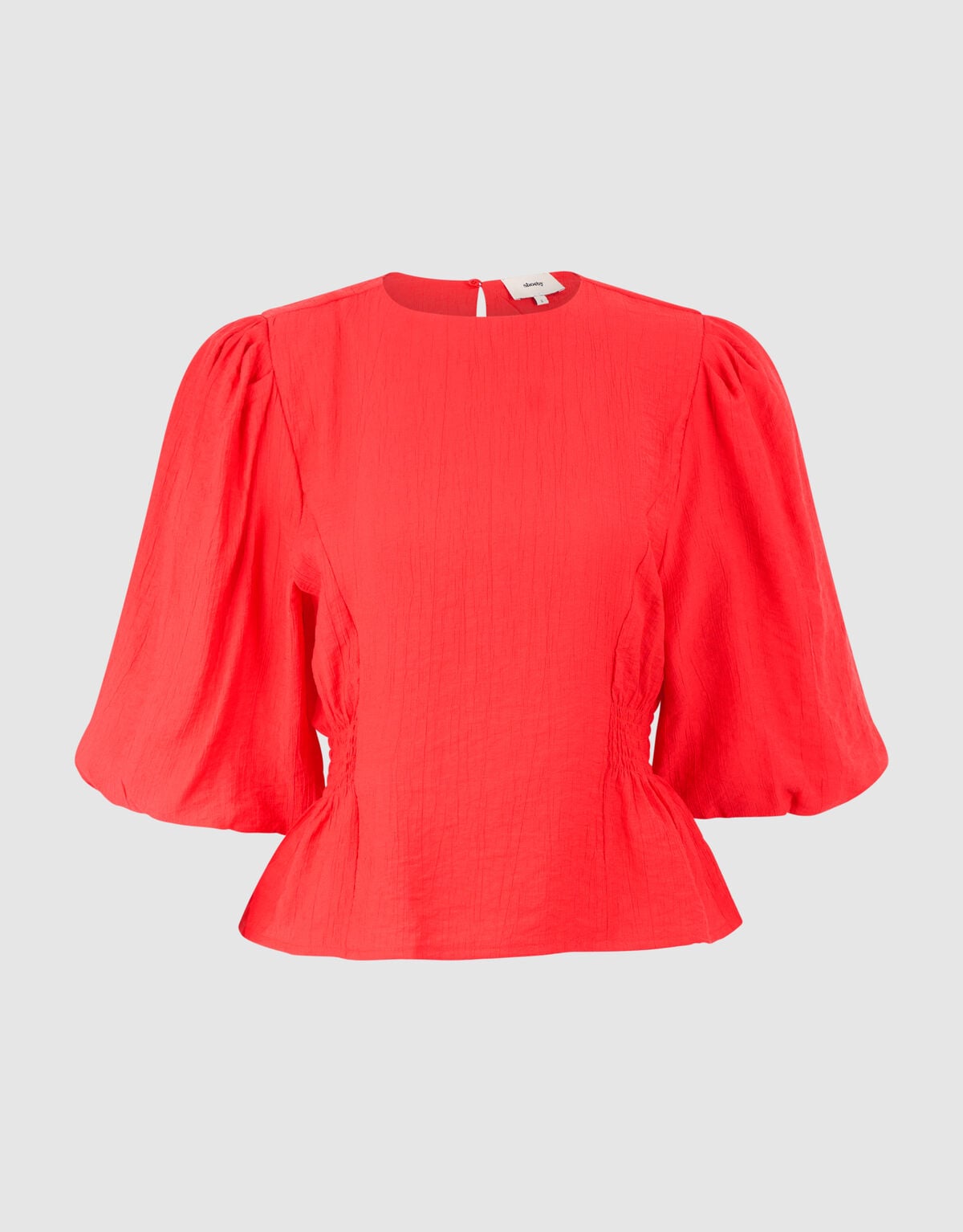 Smock Puff Top Rood SHOEBY WOMEN