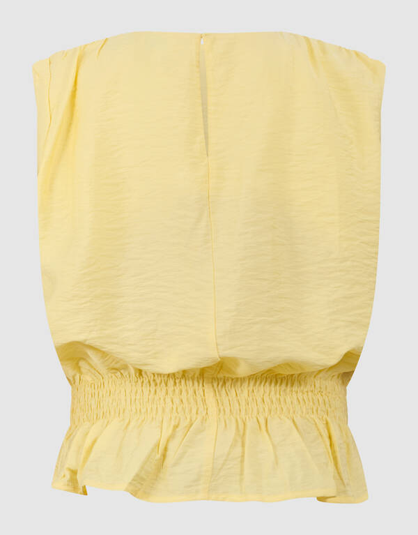 Smock Top Lichtgeel SHOEBY GIRLS
