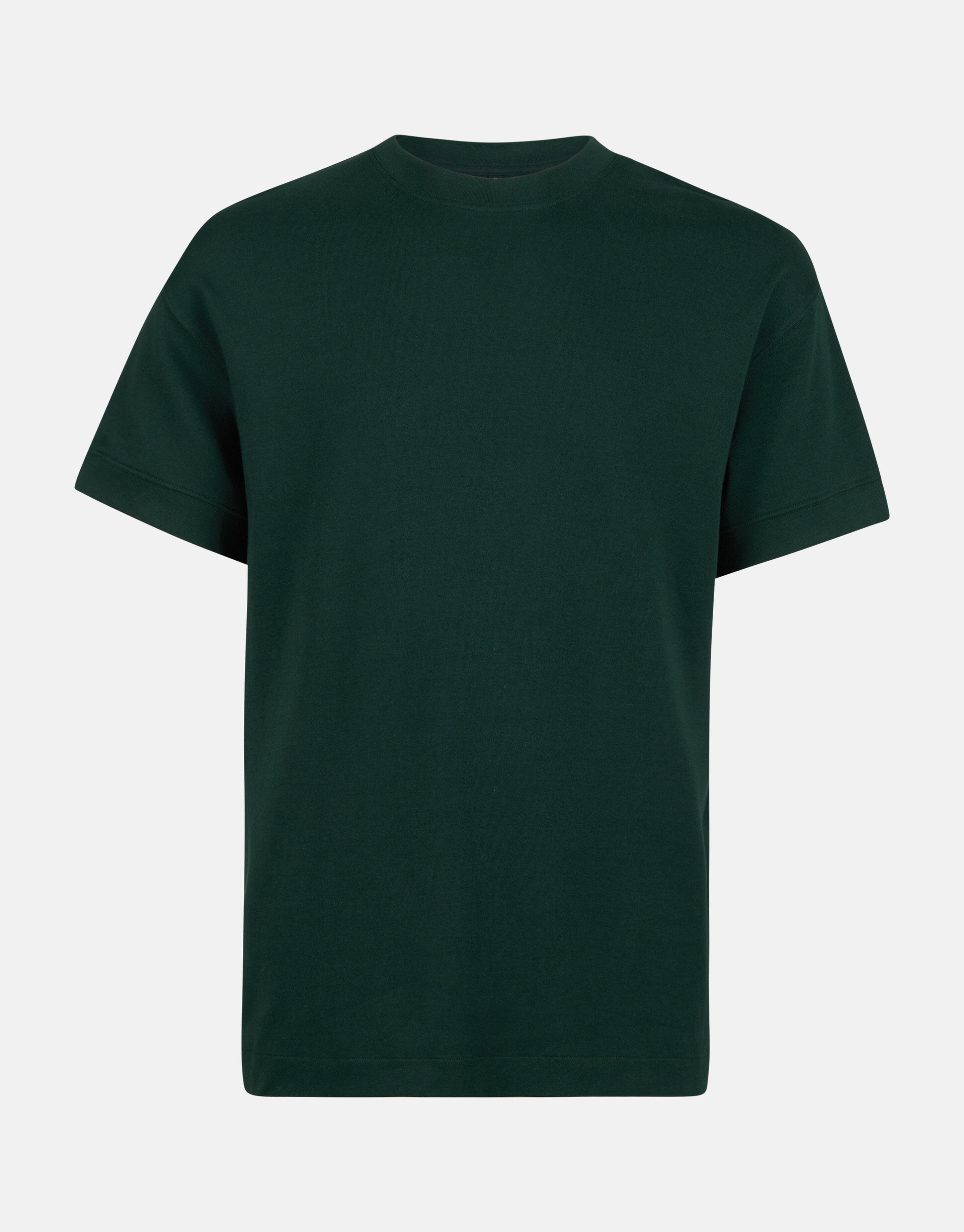 Relaxed Fit T-shirt Donkergroen By Fred SHOEBY MEN