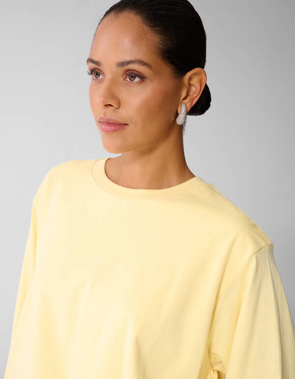 Balloon Longsleeve Geel SHOEBY WOMEN