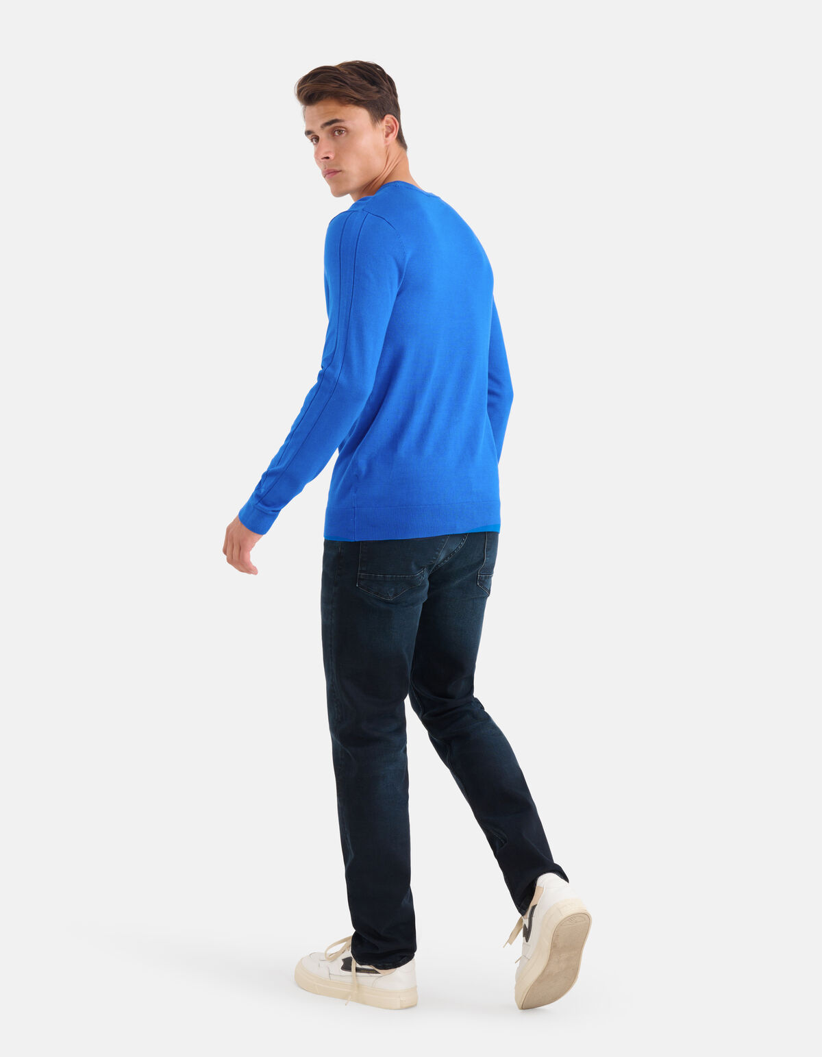 Crewneck Trui Blauw SHOEBY MEN