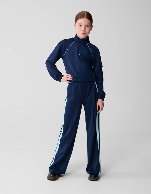 Cargo Zip Top Donkerblauw SHOEBY GIRLS