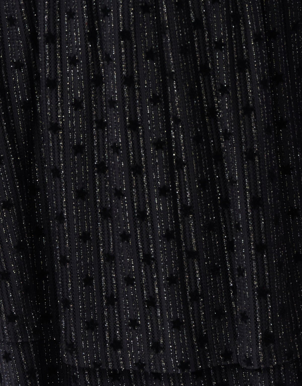 Glitter Mesh Rok Zwart SHOEBY GIRLS