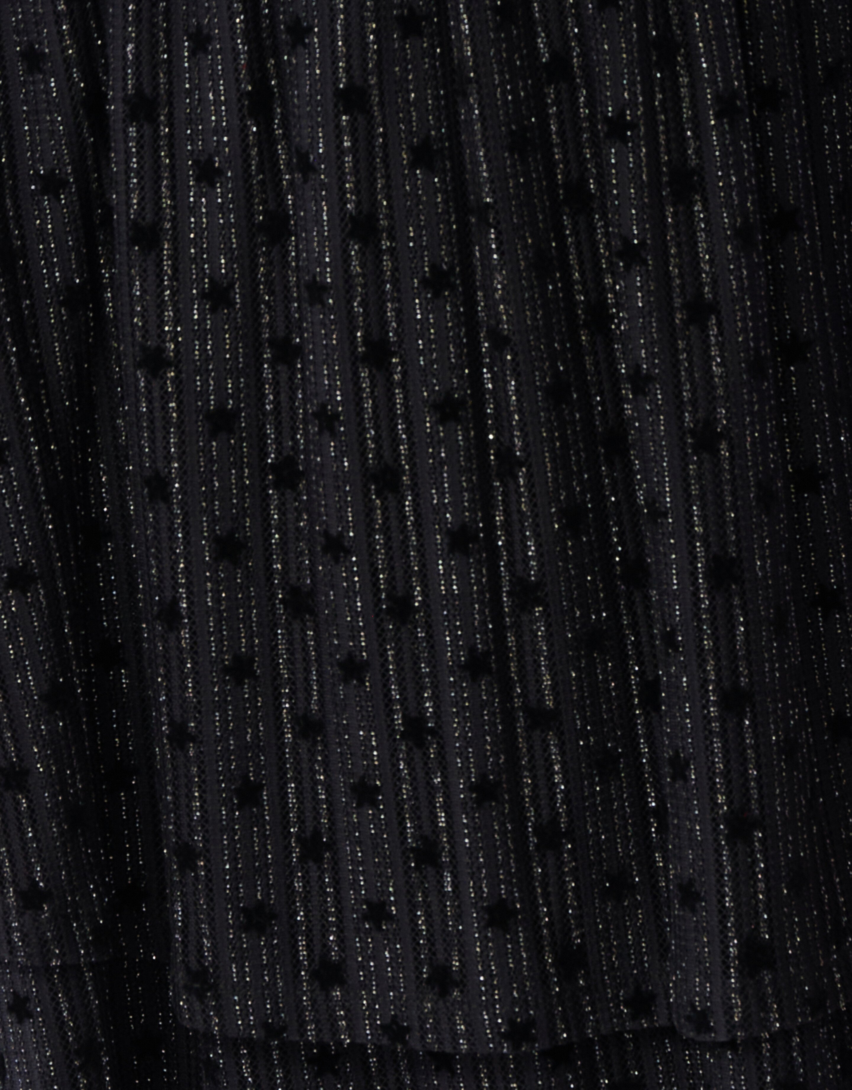 Glitter Mesh Rok Zwart SHOEBY GIRLS