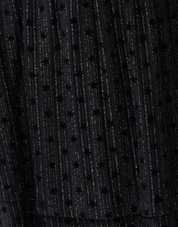 Glitter Mesh Rok Zwart SHOEBY GIRLS