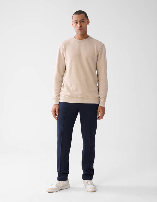 Pique Broek Donkerblauw SHOEBY MEN