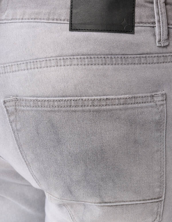 Slim Fit Jeans Lichtgrijs L32 SHOEBY MEN