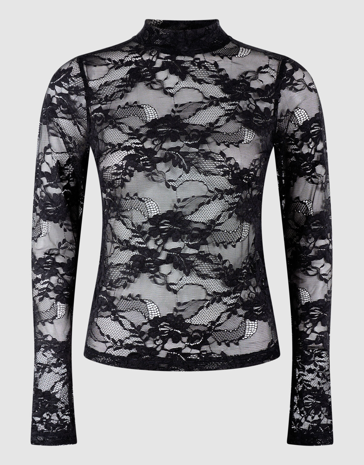 Kanten Top Zwart SHOEBY WOMEN