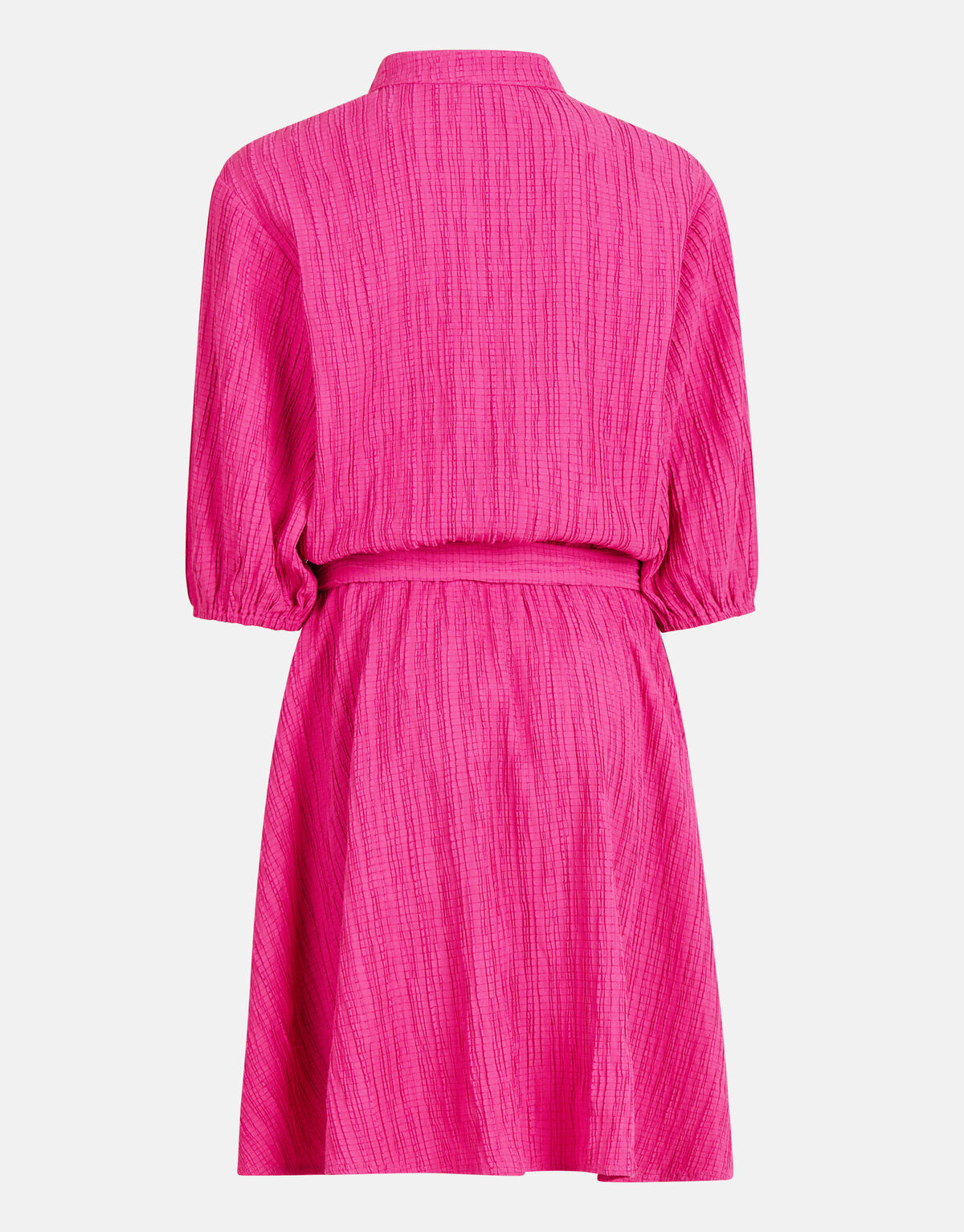 Plisse Jurk Roze Shoeby