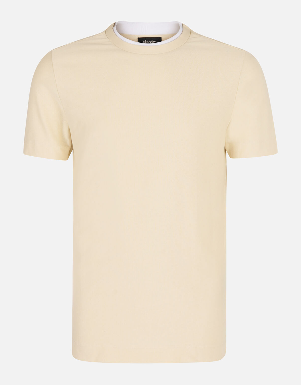 Double Layer T-shirt Beige SHOEBY MEN