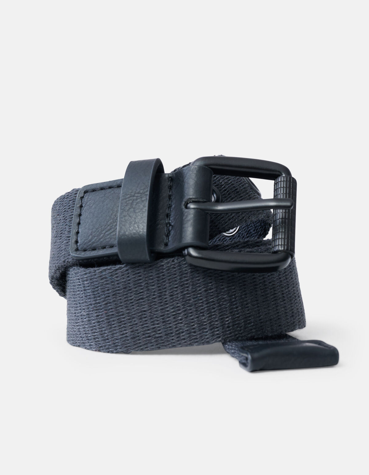 Basis Canvas Riem Donkergrijs SHOEBY ACCESSOIRES