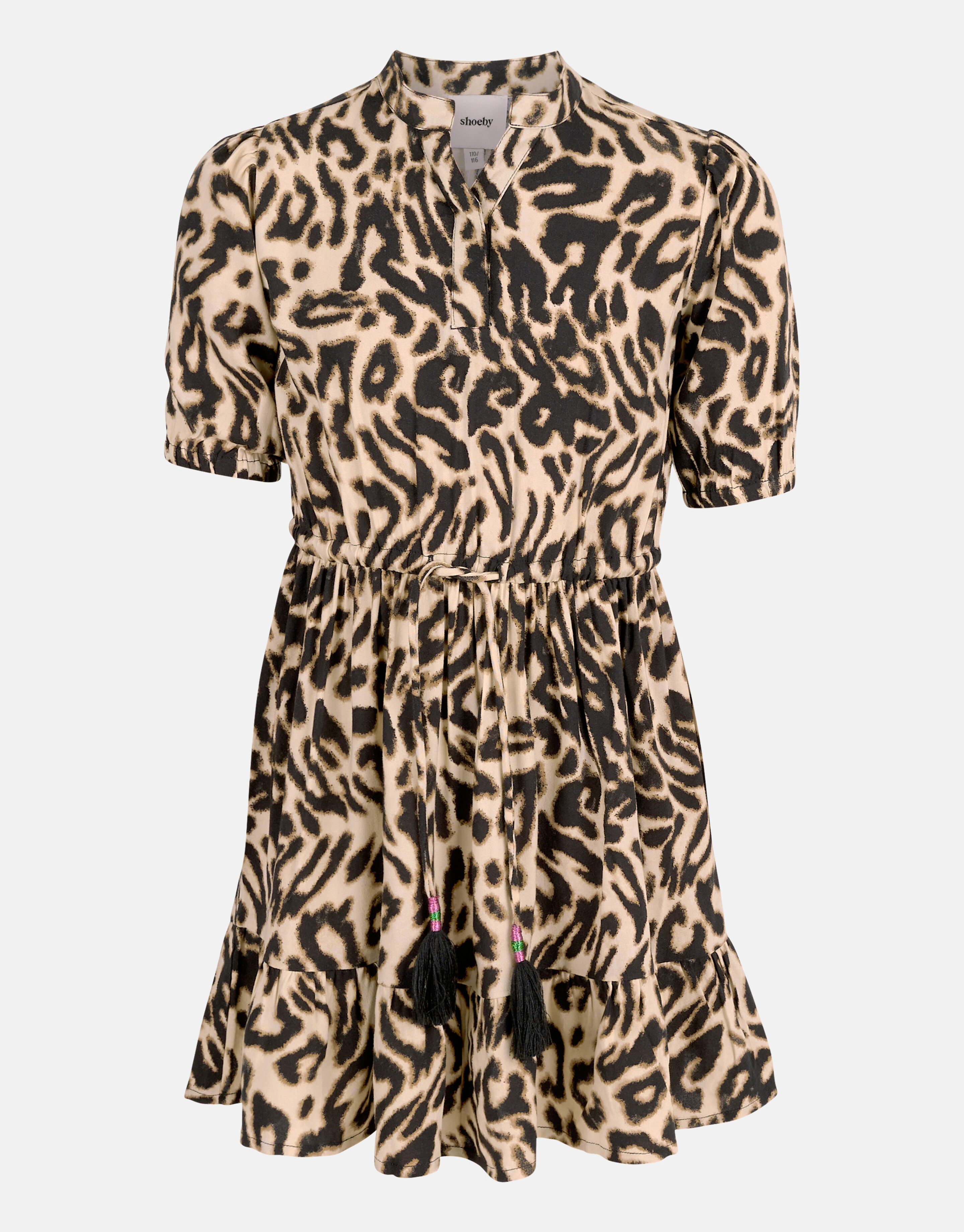 Leopard Jurk Bruin SHOEBY GIRLS