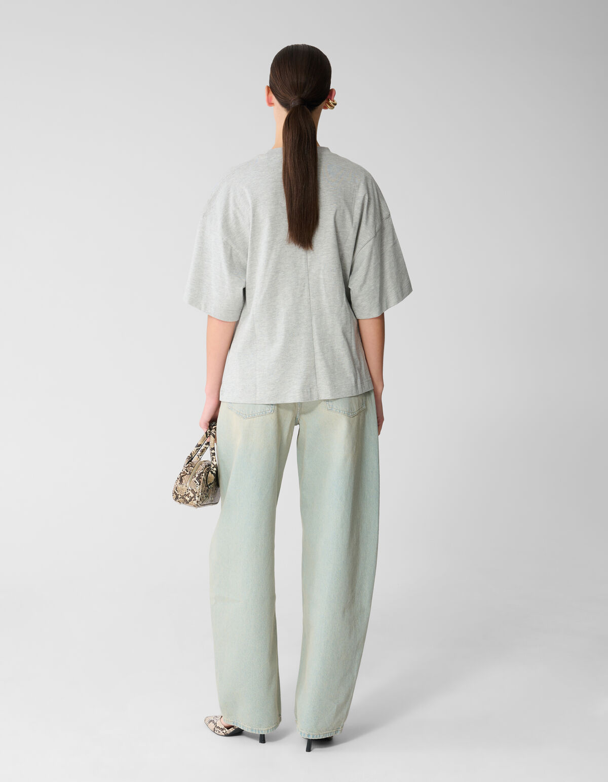 Baggy Fit Jeans Bleached SHOEBY WOMEN