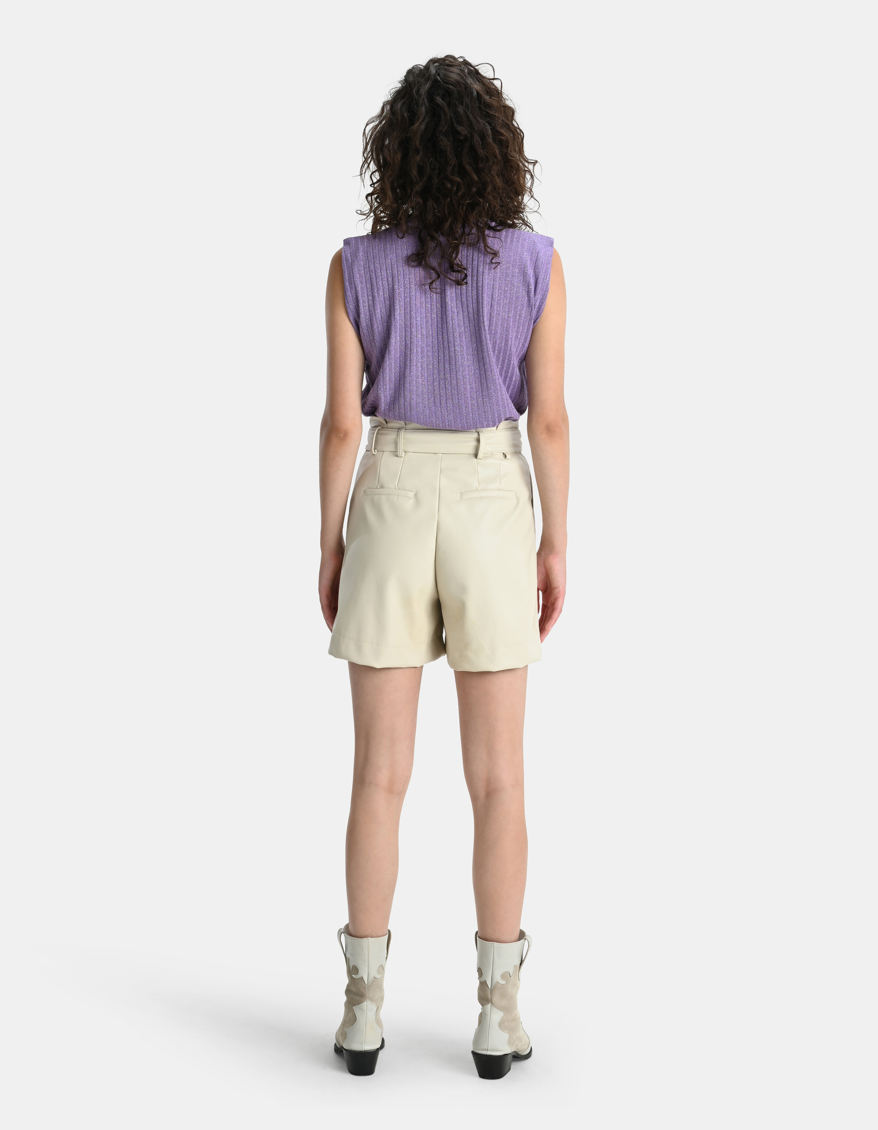 Sleeveless Foil Top EKSEPT
