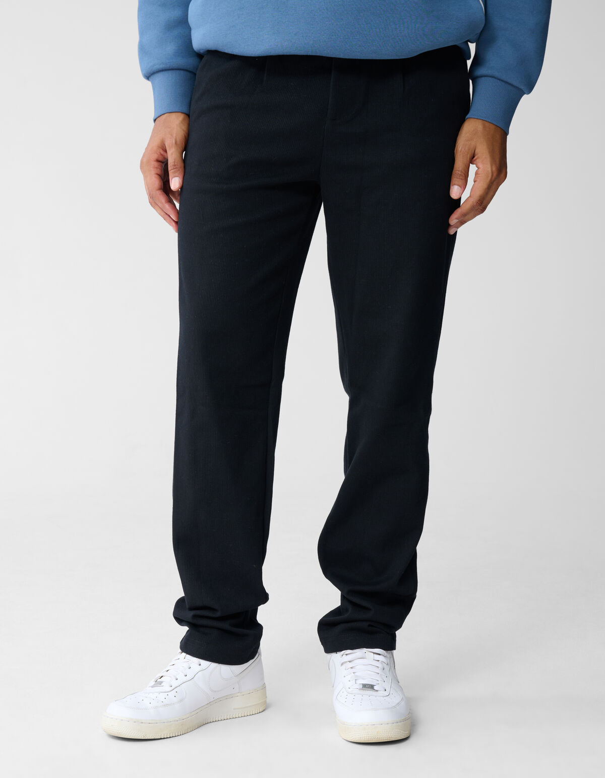 Regular Fit Broek Zwart SHOEBY MEN