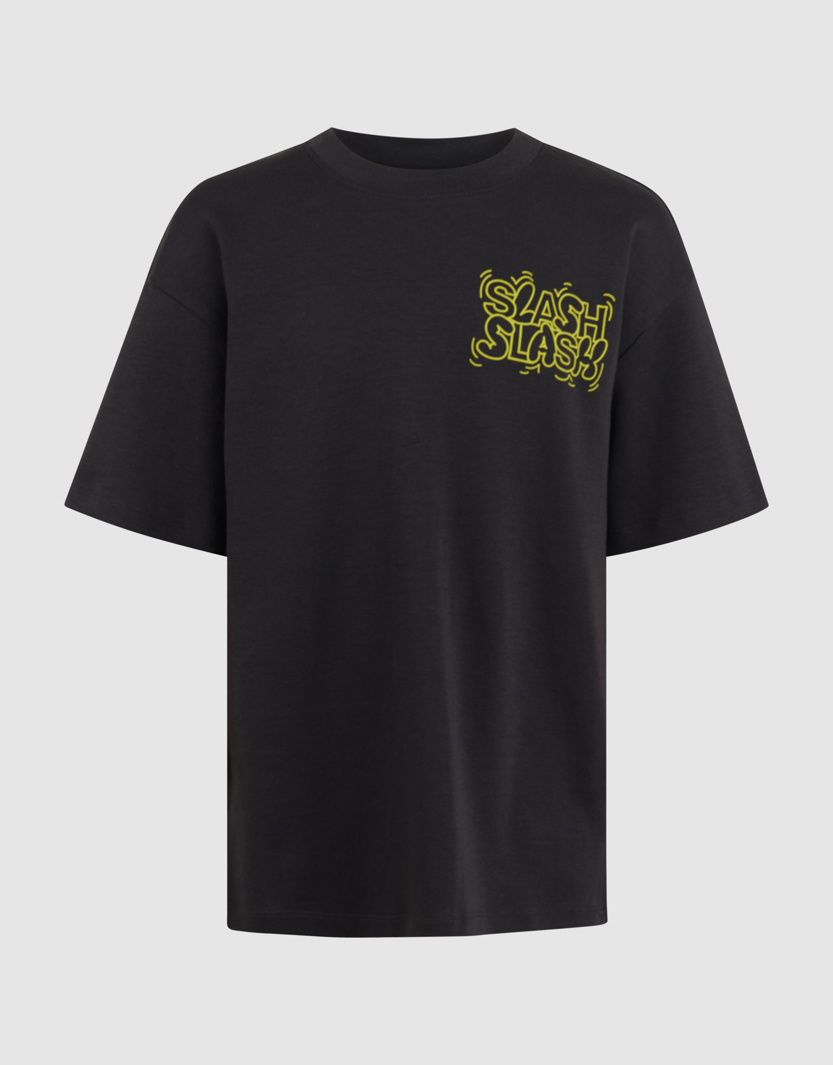 Tekst T-shirt Donkergrijs SHOEBY BOYS