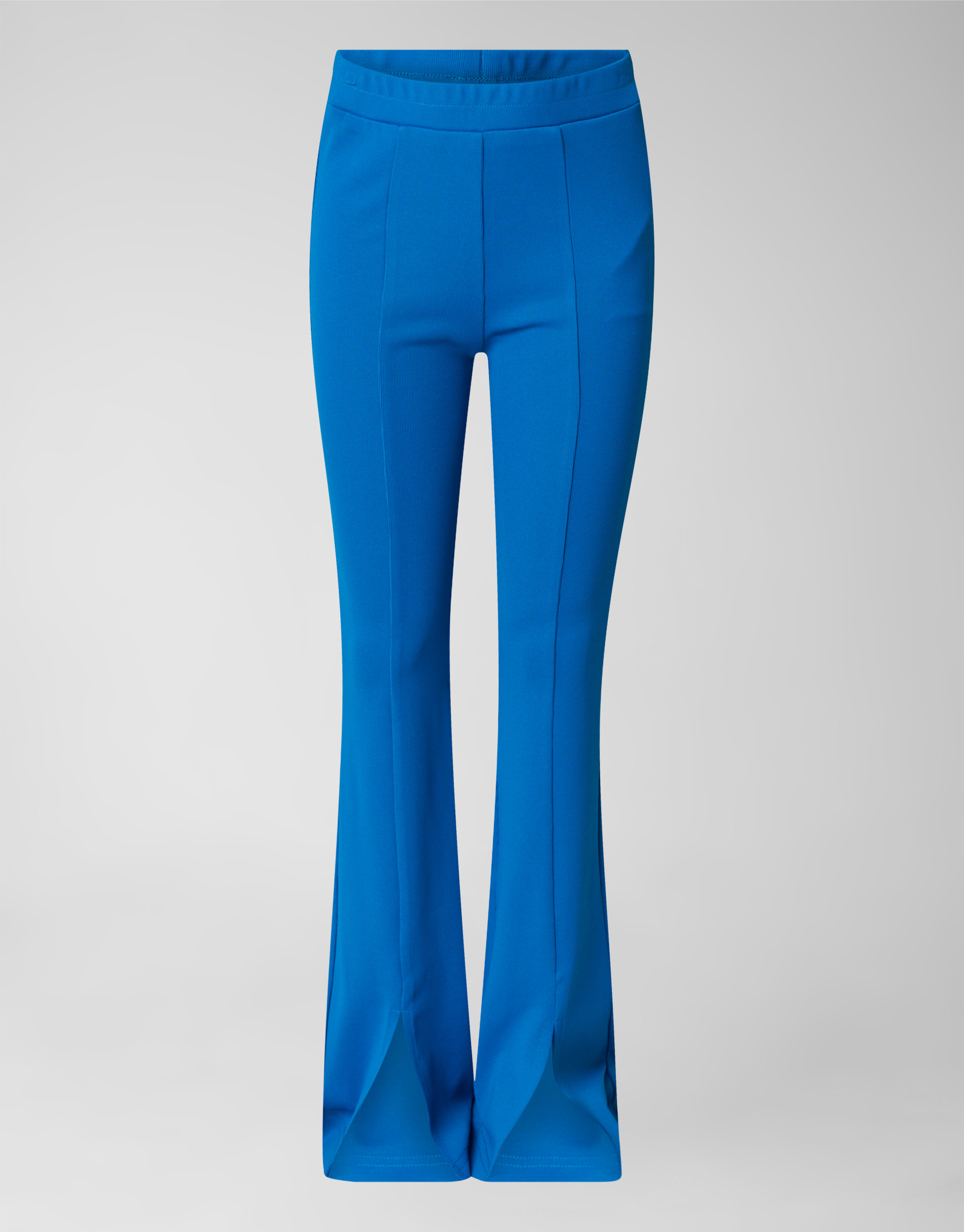 Rib Flared Legging Blauw SHOEBY GIRLS