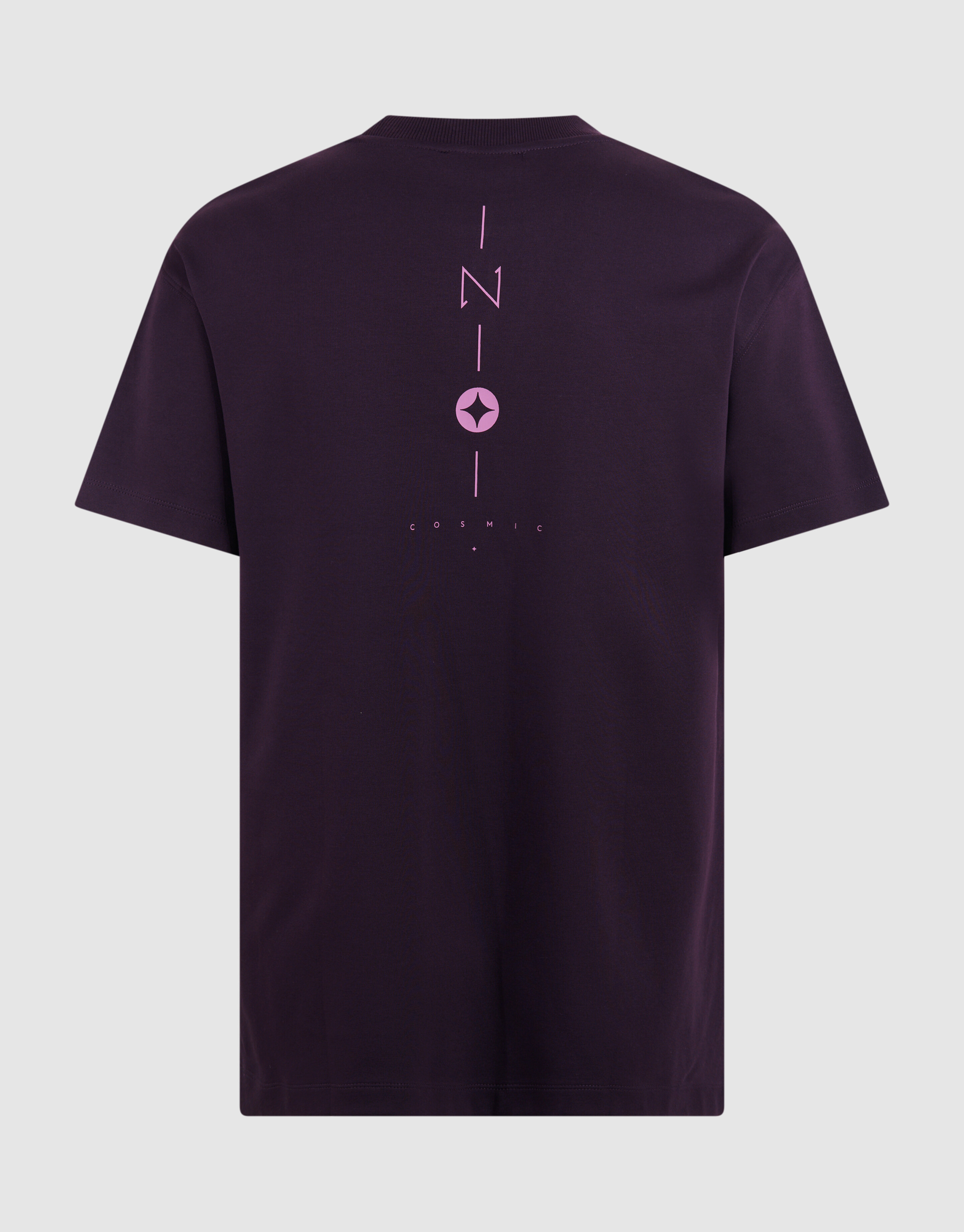 Sparkle Artwork T-shirt Donkerrood SHOEBY MEN