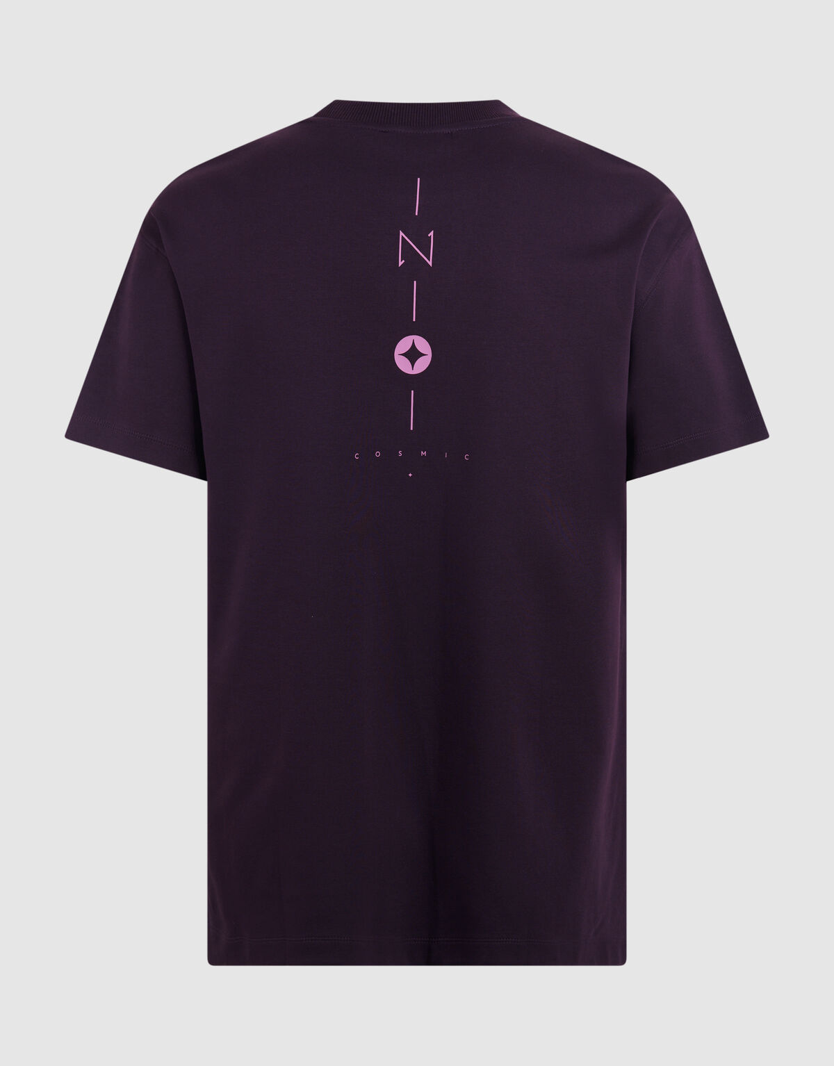 Sparkle Artwork T-shirt Donkerrood SHOEBY MEN