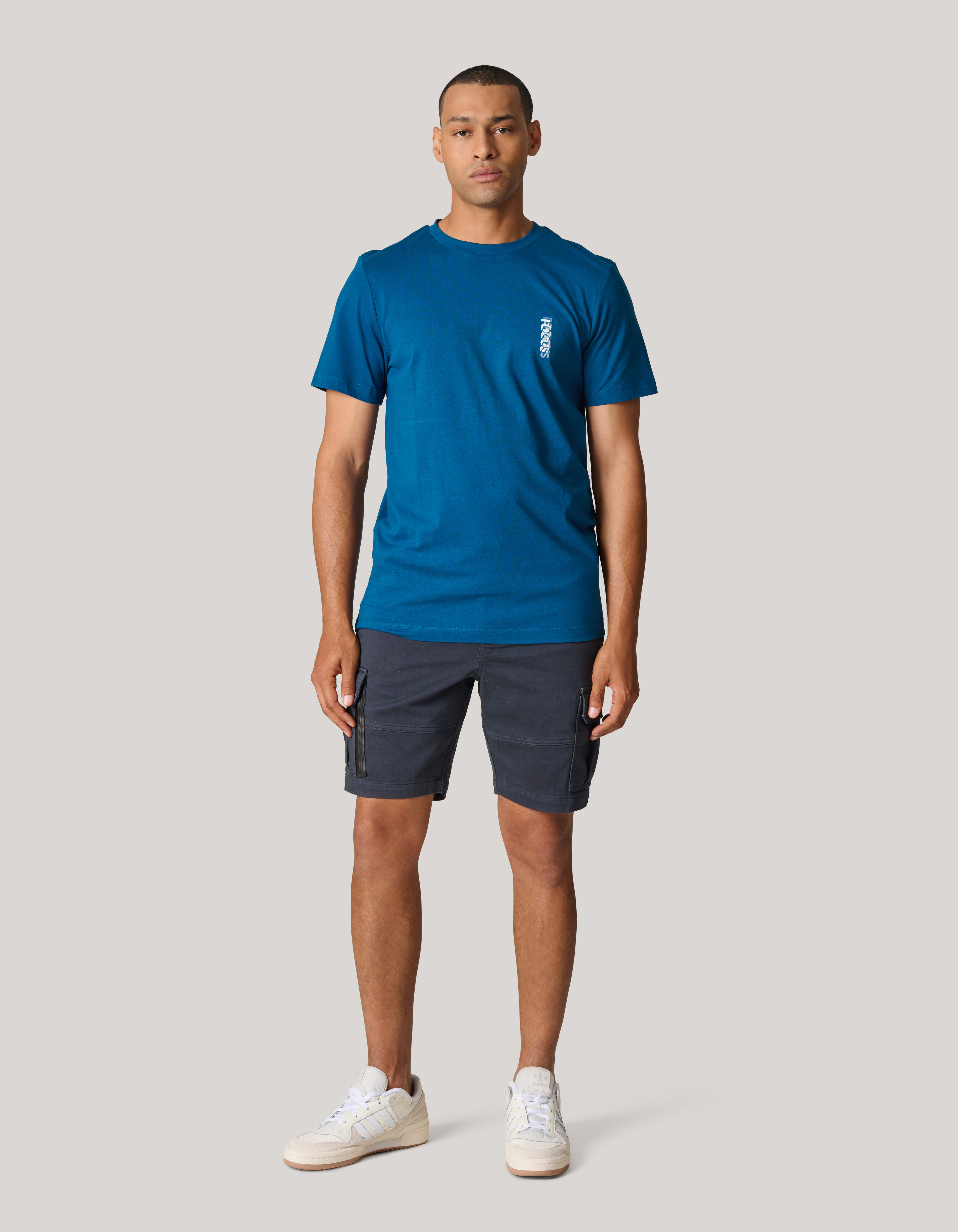 Artwork T-shirt Donkerblauw SHOEBY MEN
