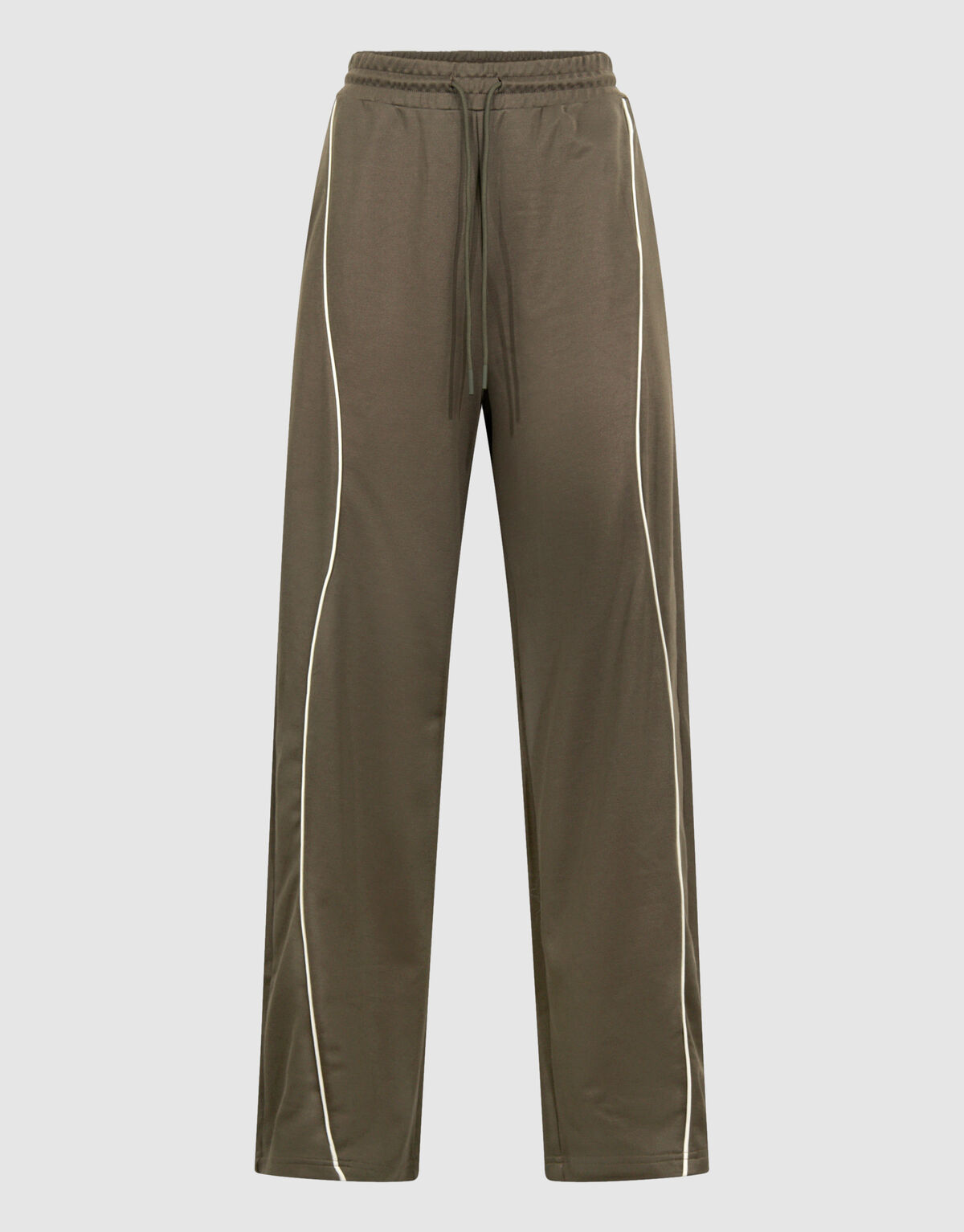 Wave Wide Leg Broek Donkergroen SHOEBY WOMEN